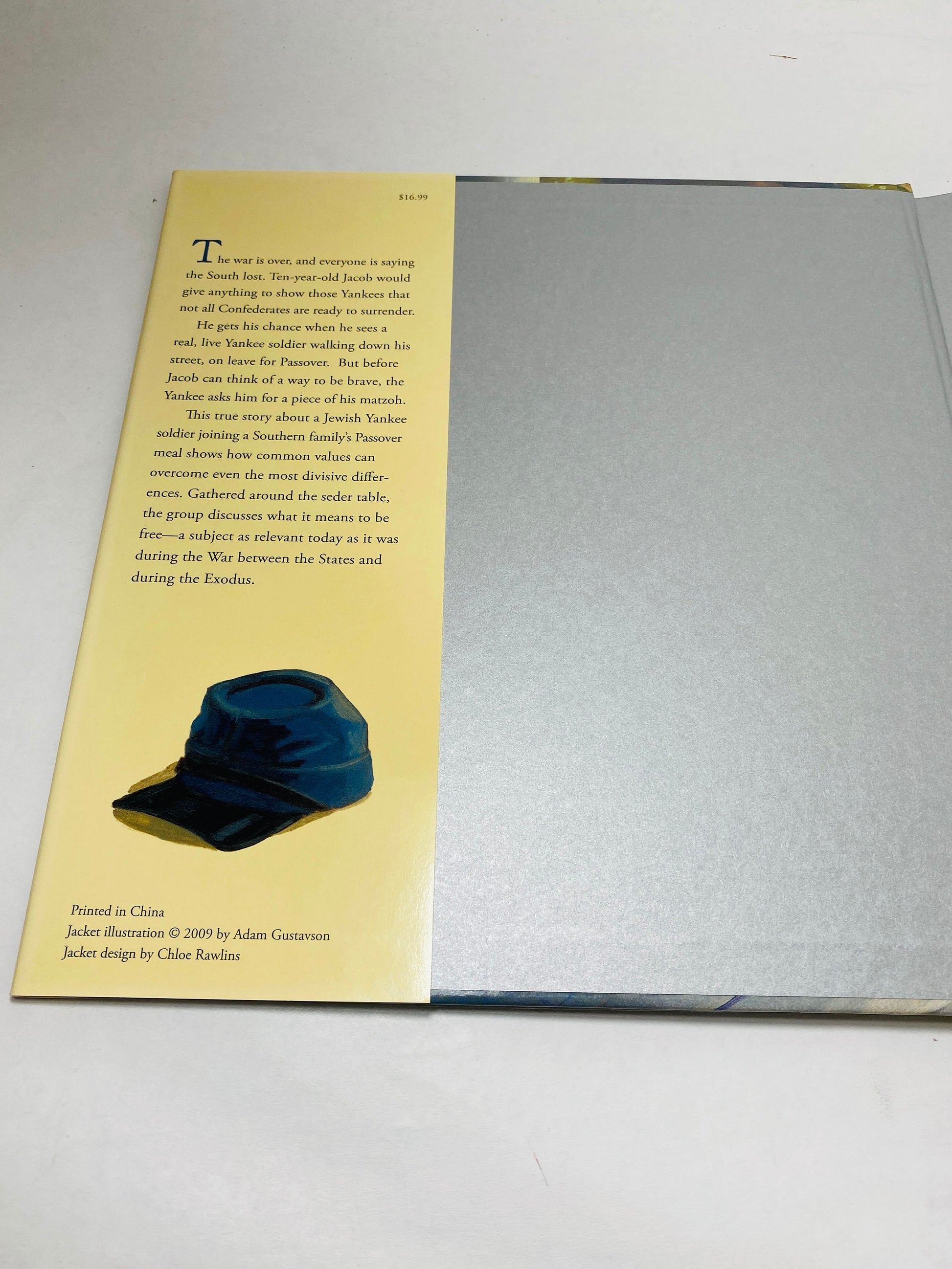 Yankee at the Seder vintage children's book by Ella Weber BEAUTIFUL Passover illustrations Jewish Pesach gift