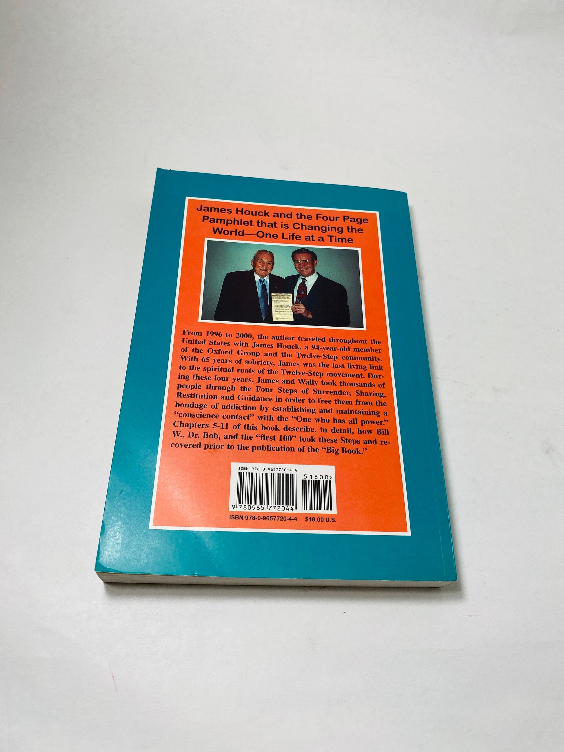 How to Listen to God vintage AA paperback book by Wally Paton SIGNED Alcoholics Anonymous One Day at a Time Recovery Addiction sobriety gift