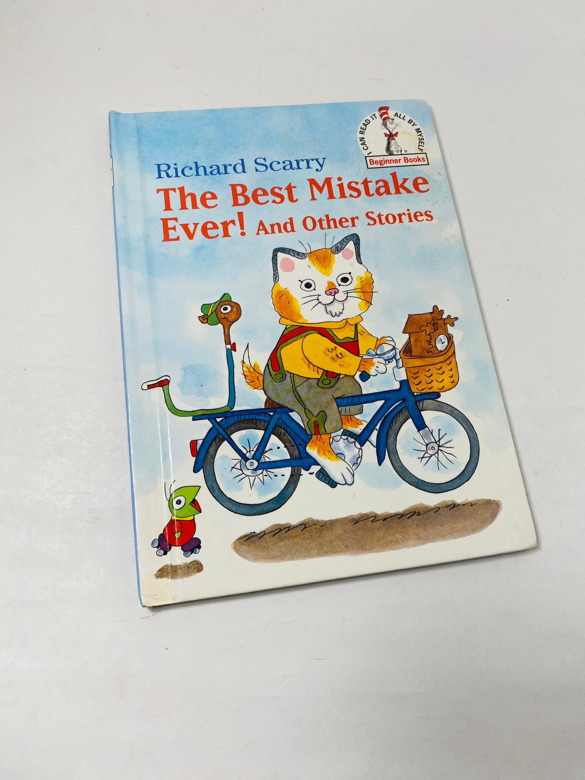 Richard Scarry Best Mistake Ever vintage I Can Read book circa 1984 Children's nursery reading gift collectible