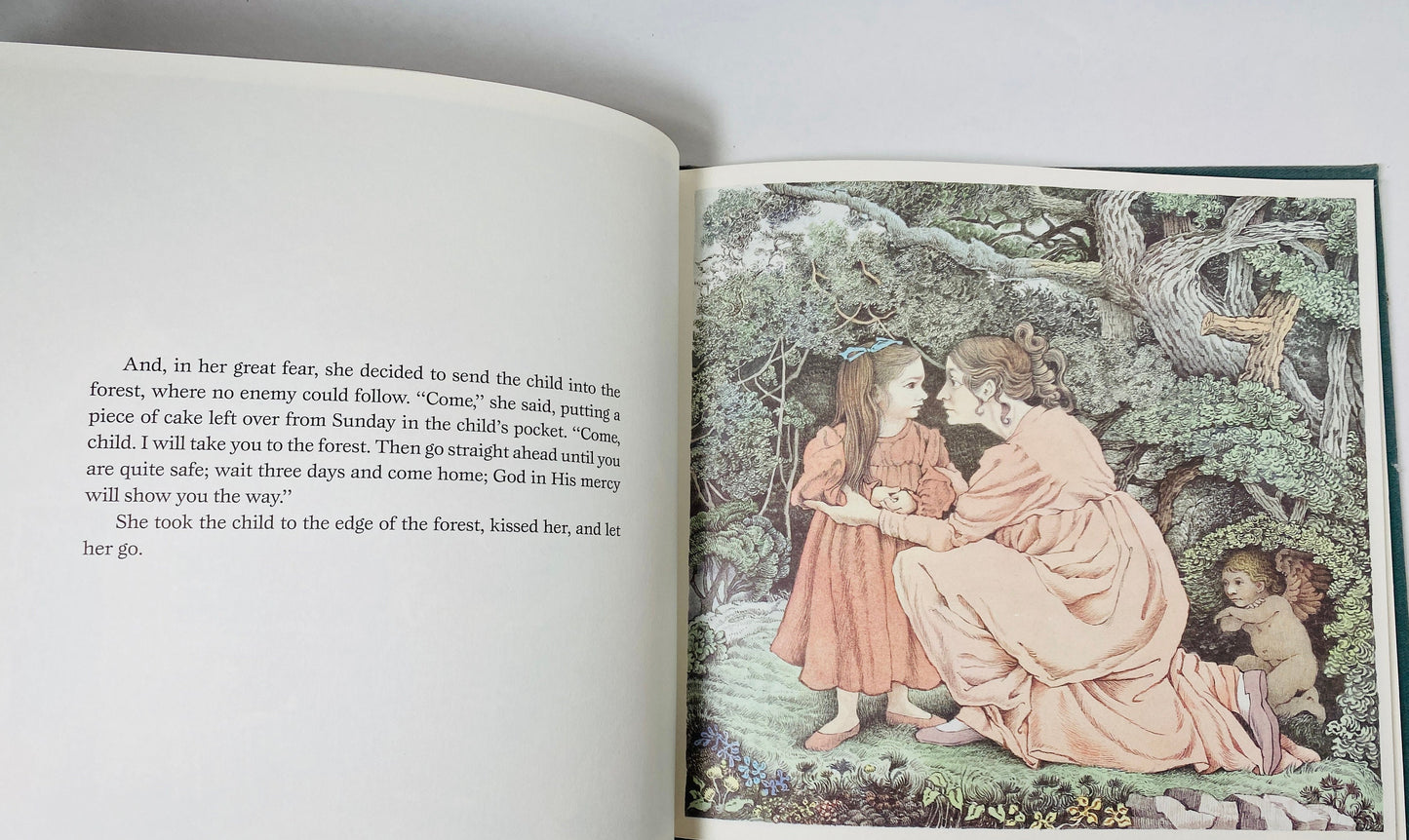 Dear Mili by Maurice Sendak FIRST EDITION vintage book circa 1988 about a mother who sends her daughter into the forest to save her from war
