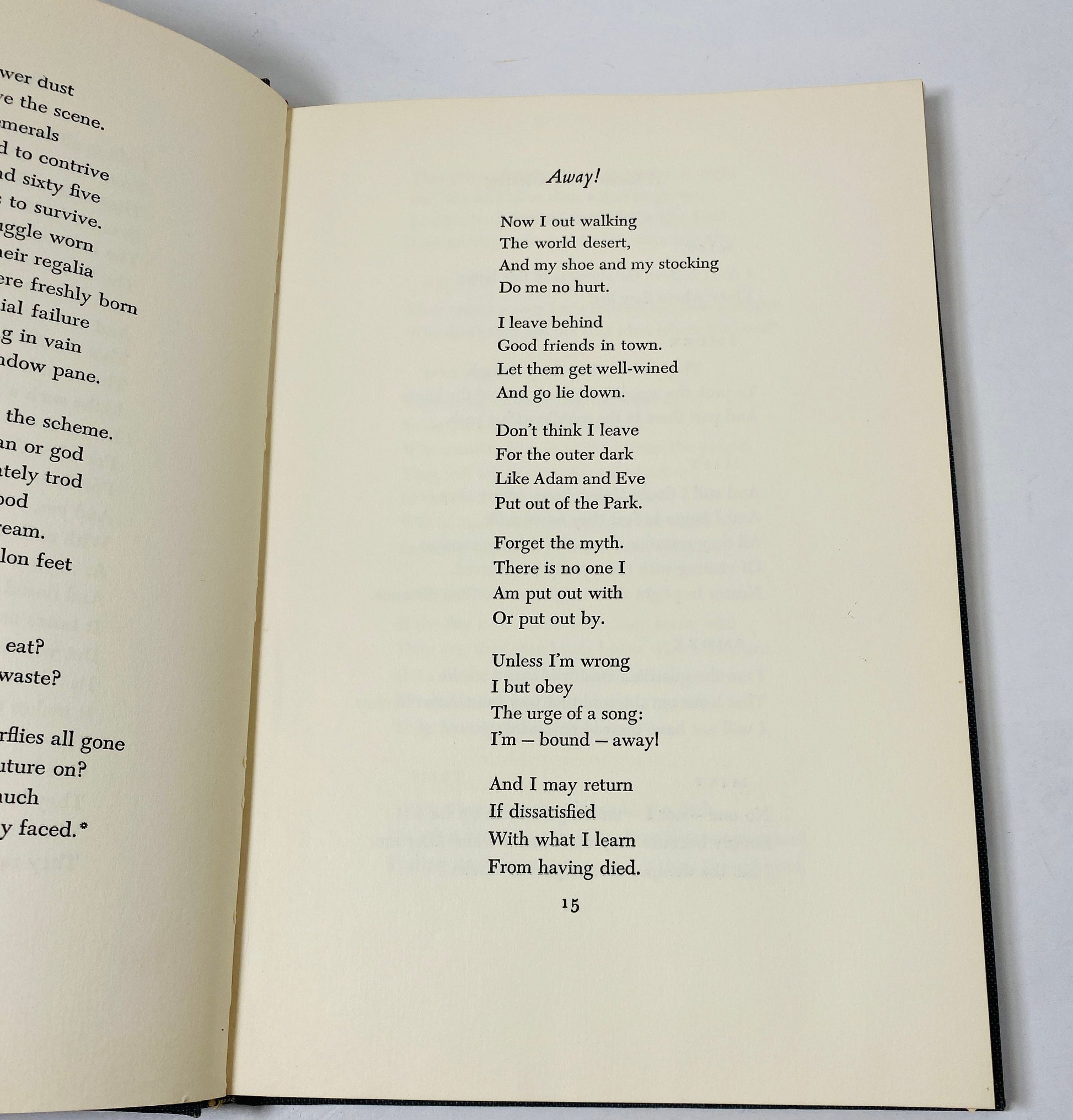 In the Clearing Poetry of Robert Frost vintage book circa 1963 Pulitzer Prize contains the poem For John F Kennedy His Inauguration