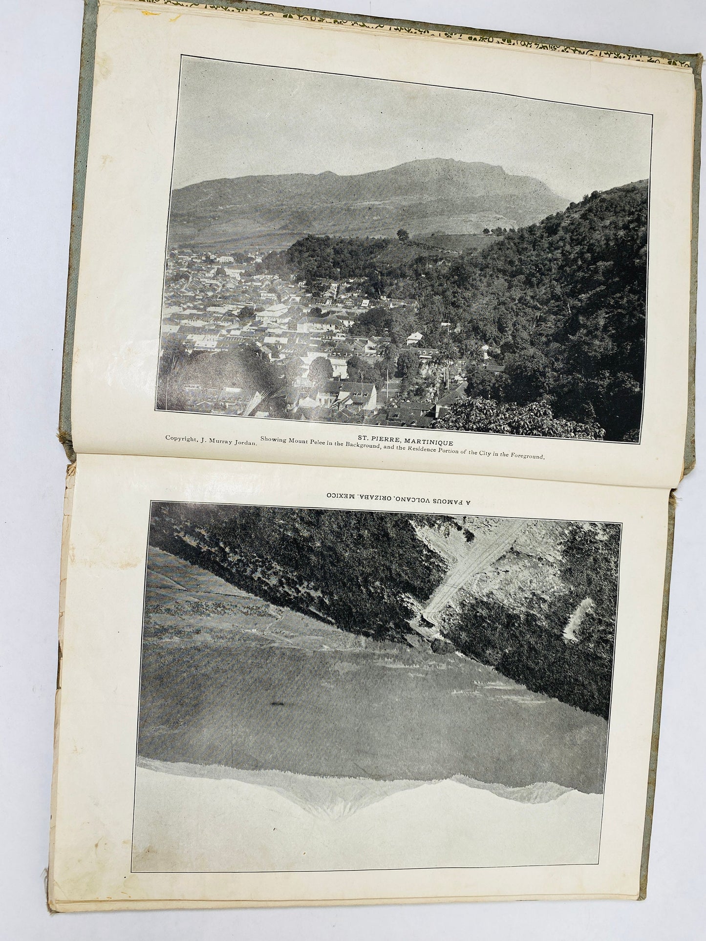 1902 Volcano's Deadly Work From the Fall of Popeii to the Destruction of St Pierre FIRST EDITION antique book Martinique and St. Vincent