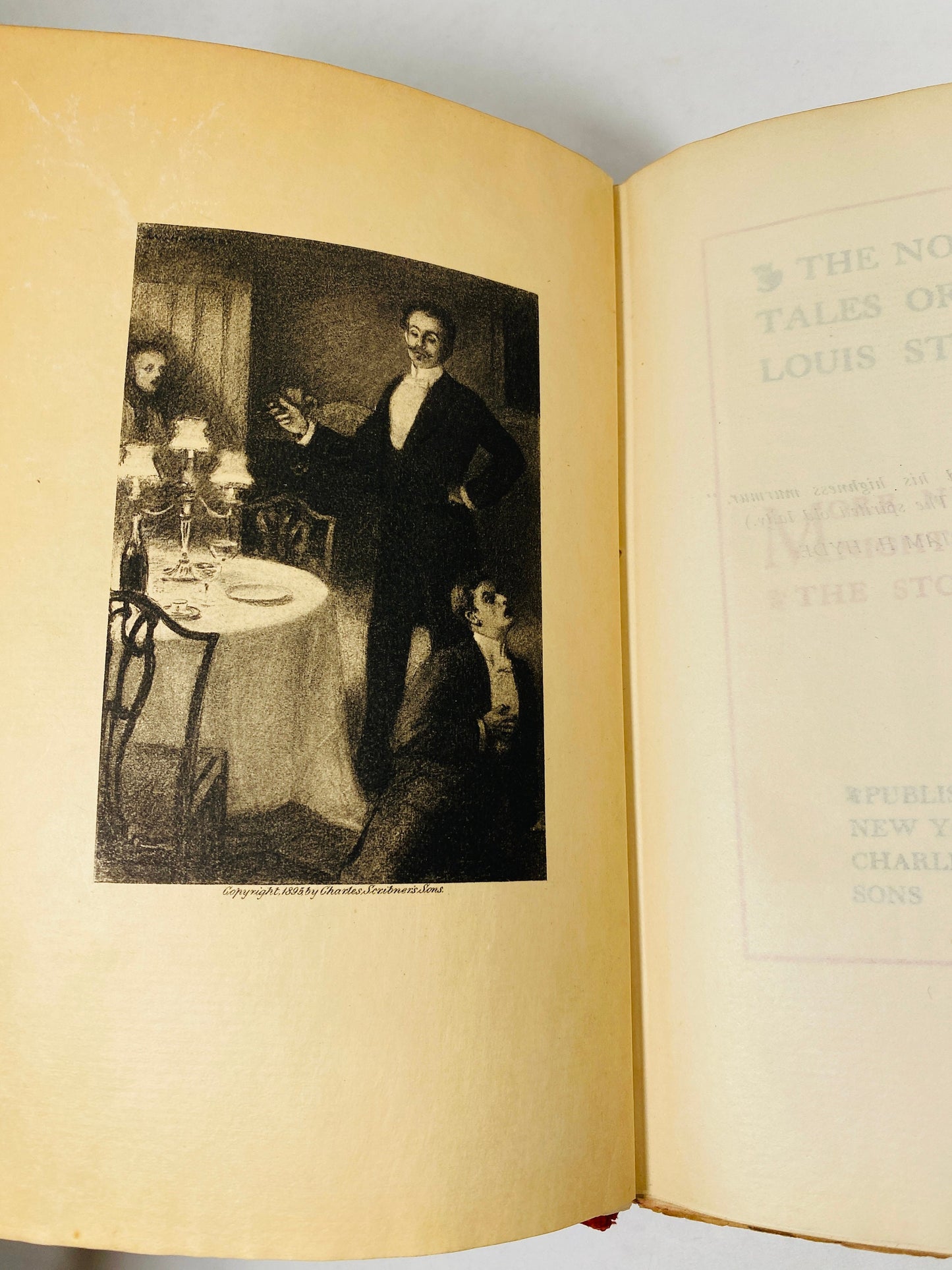 1895 Robert Louis Stevenson The Novels and Tales of Robert Louis Stevenson More New Arabian Nights - The Dynamiter - The Story of a Lie