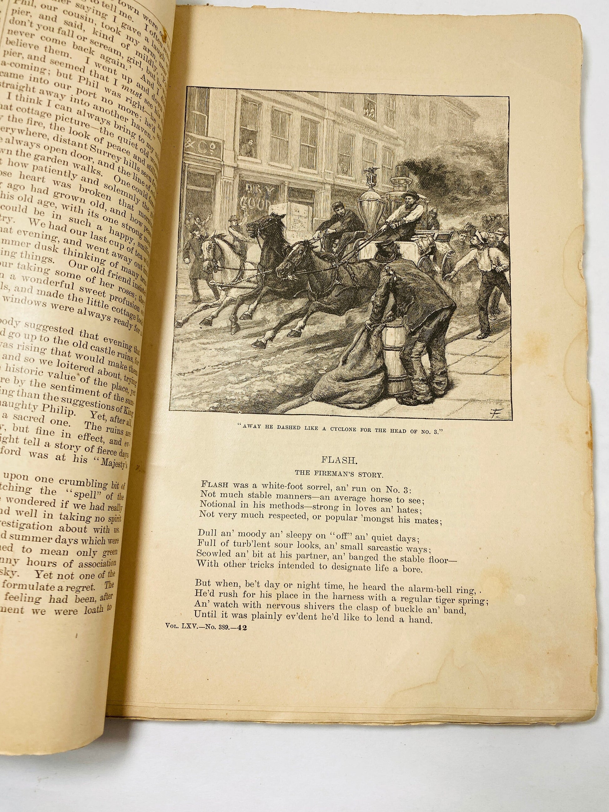 1882 Harper's New Monthly Magazine Antique vol 65 No 389 Post Civil War Invasion of Mexico, Chief Justice Marshall Political Intelligence