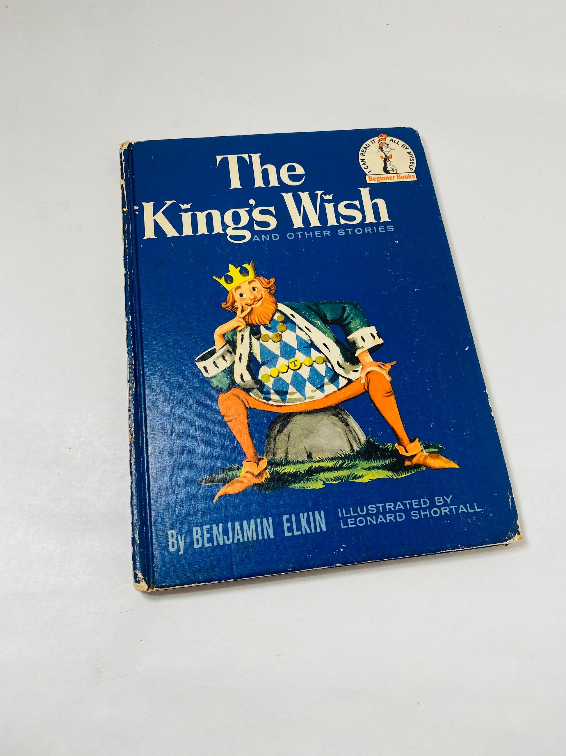 King's Wishvintage book circa 1960 by Benjamin Elkin BCE Leonard Shortall Dr Seuss Beginner Books Children gift