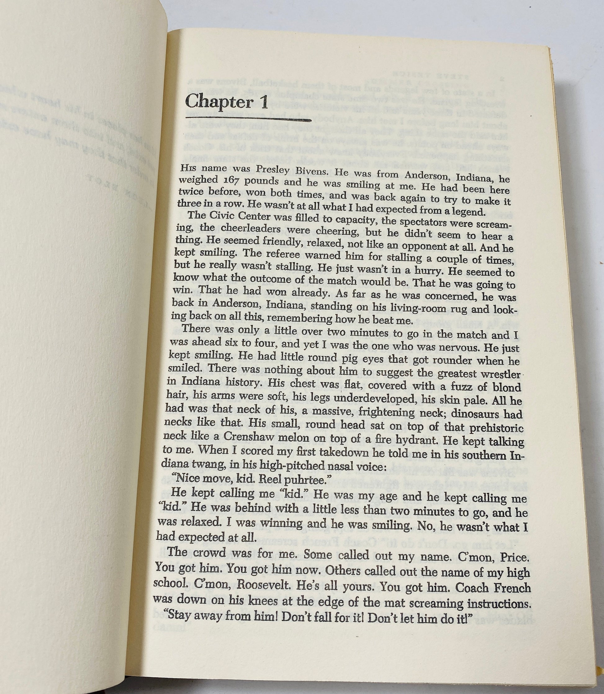1982 Summer Crossing vintage book by Steve Tesich Coming of age story about loss of first love, leaving home and going out into the world