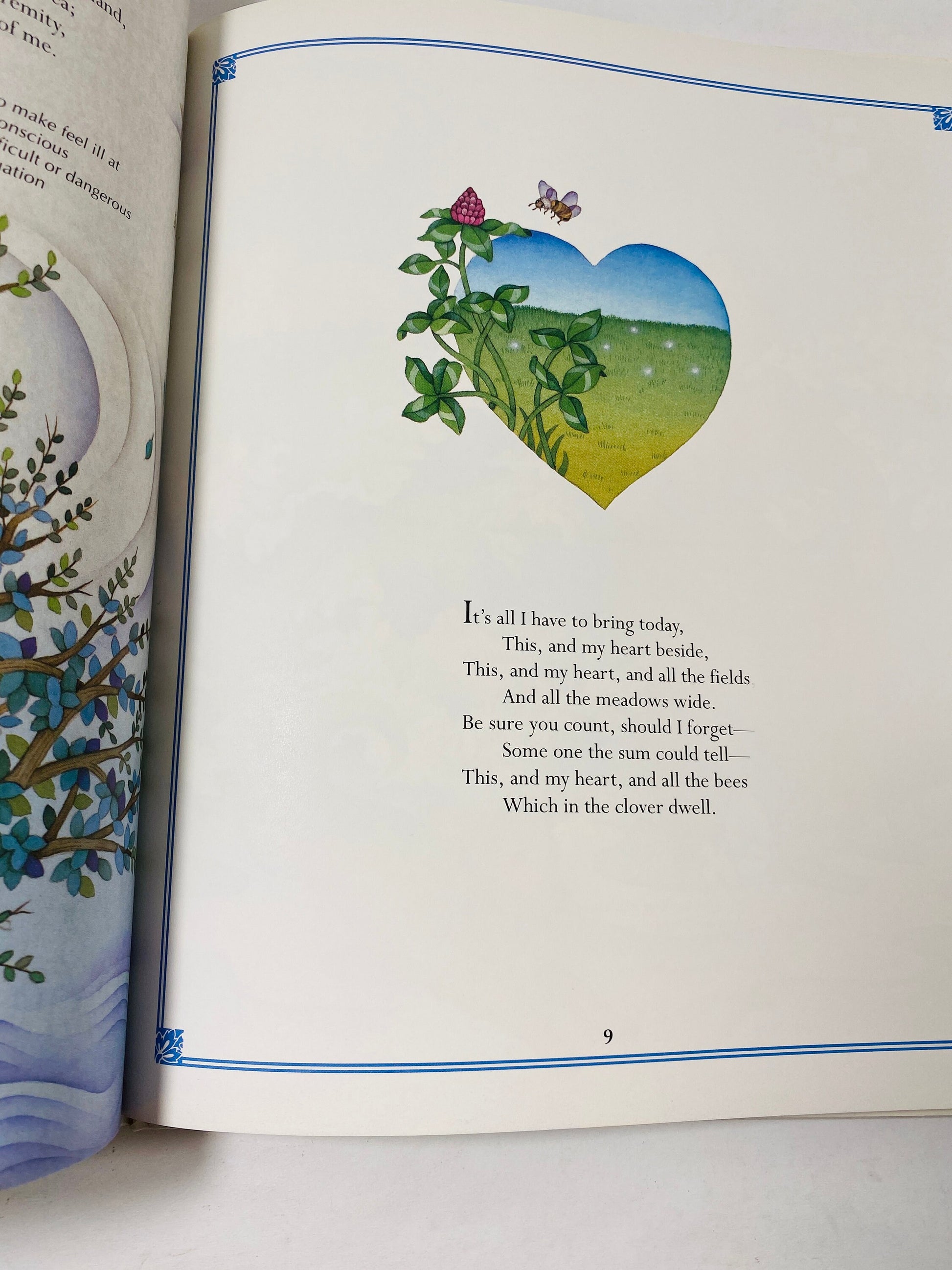 Emily Dickinson Poetry for Young People vintage children's book beautifully illustrated circa 1994