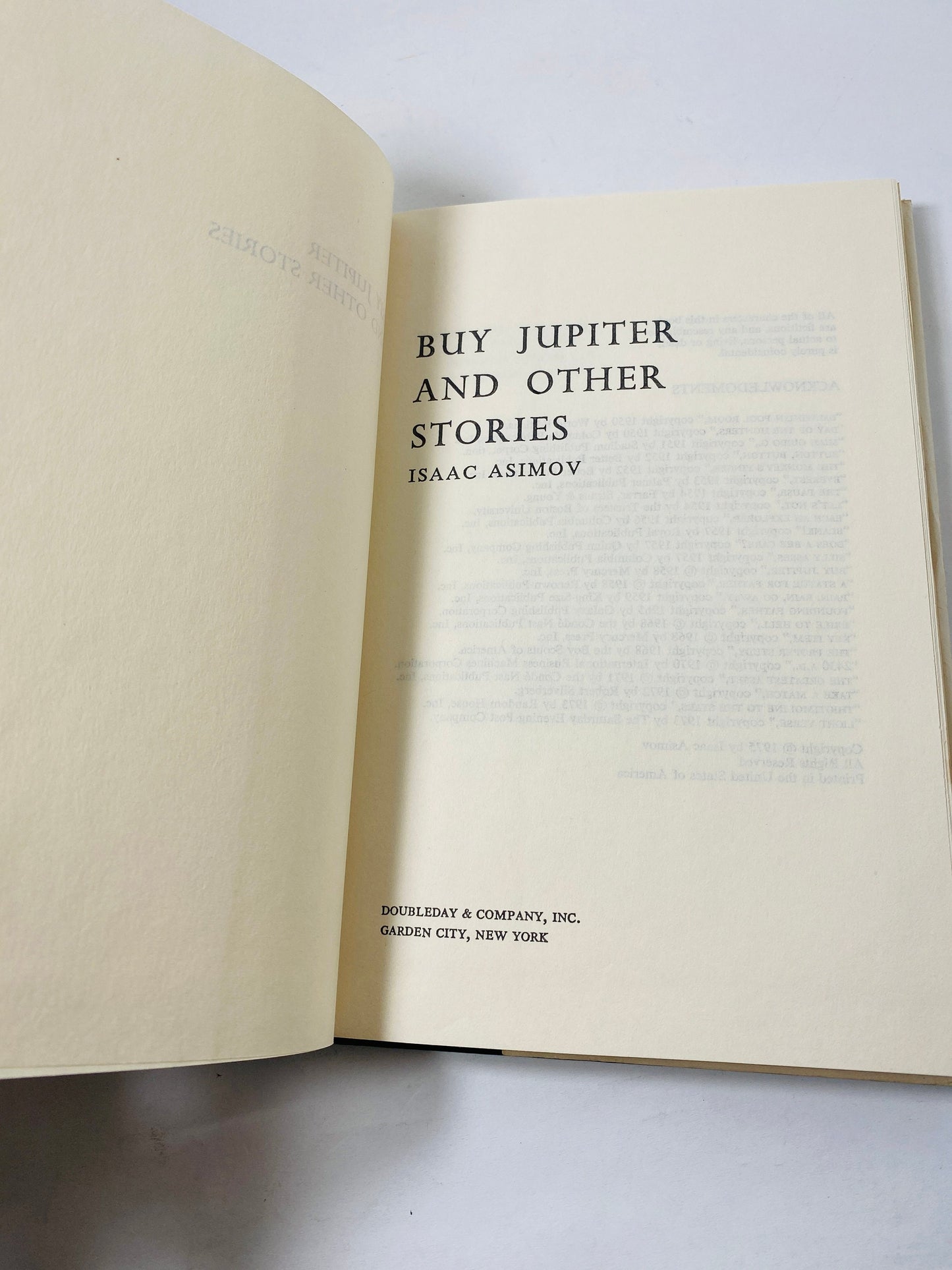 Buy Jupiter vintage book by Isaac Asimov circa 1975 science fiction Fathers Day gift Each an Explorer Founding 2340 AD Light Verse