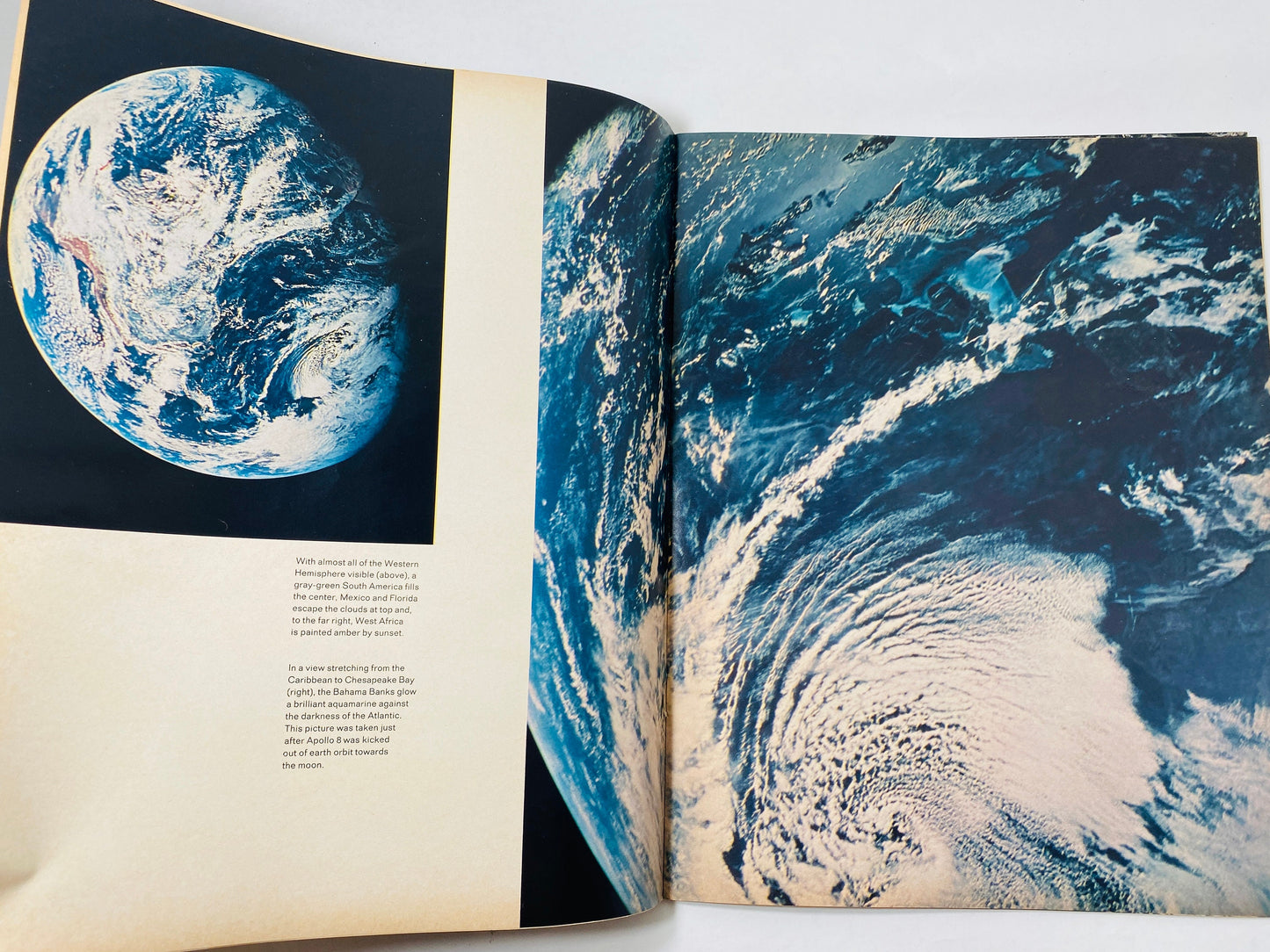 Apollo 8 vintage Look Magaine 1969 featuring the Eagle astronauts. NASA space moon landing pictures.