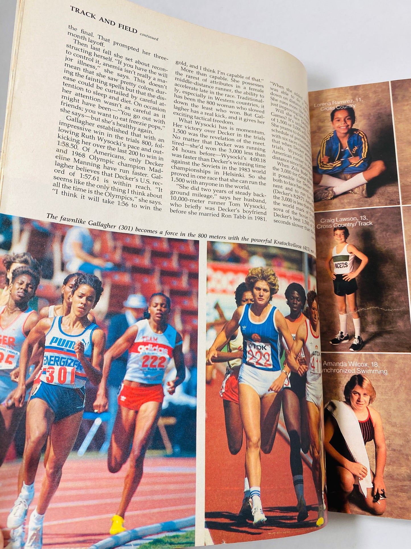 Sports Illustrated vintage magazine 1984 The Soviet Olympic Boycott Russia Preview gold medals Mary Lou Retton