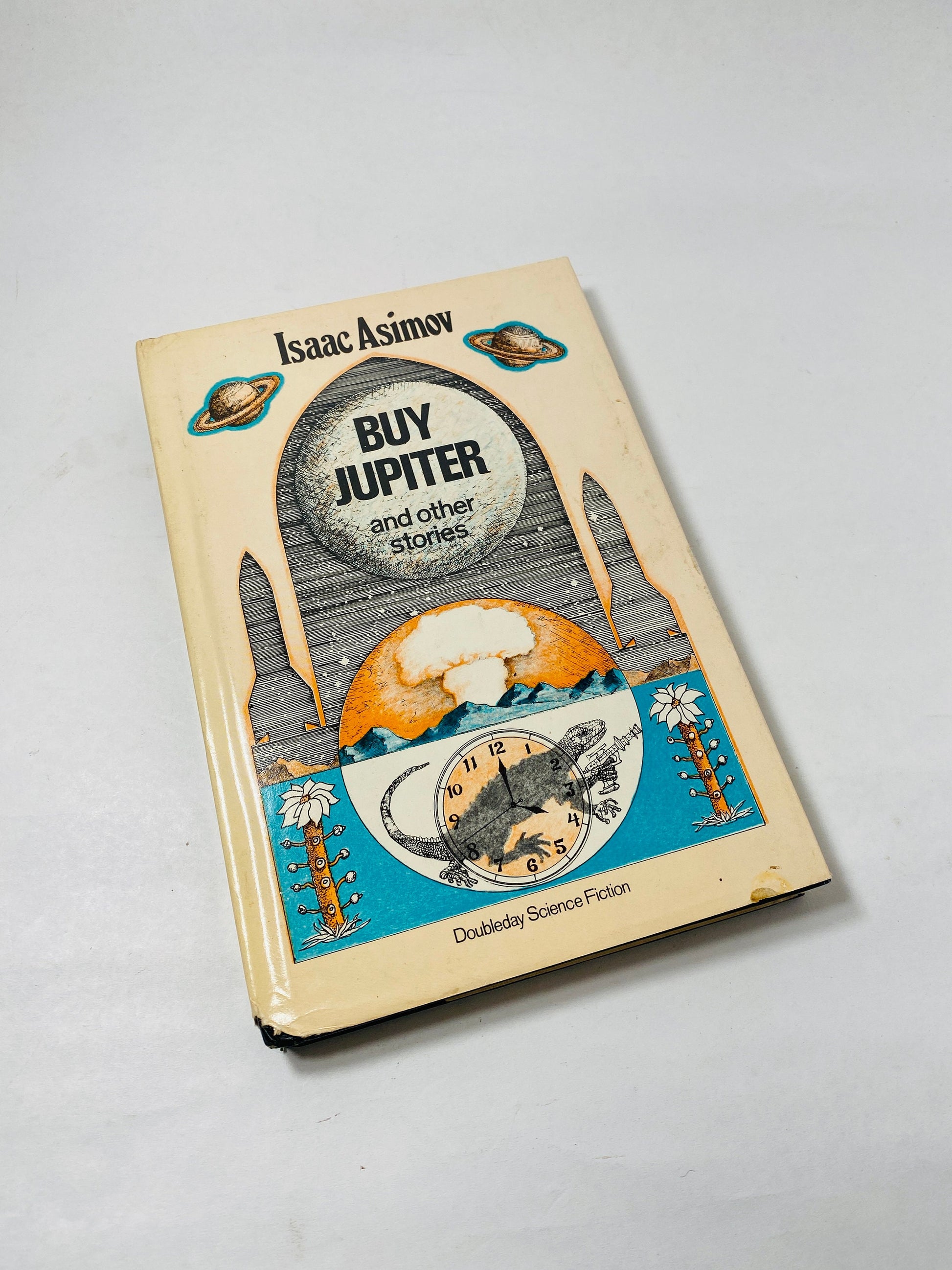 Buy Jupiter vintage book by Isaac Asimov circa 1975 science fiction Fathers Day gift Each an Explorer Founding 2340 AD Light Verse