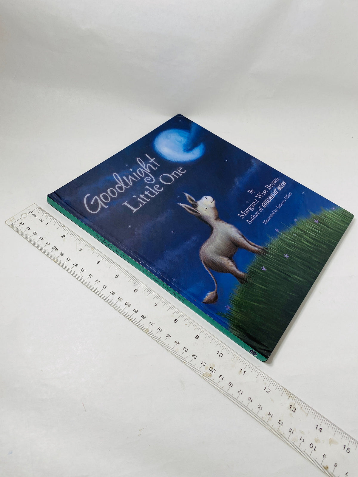 Goodnight Little One by Margaret Wise Brown illustrated by Rebecca Elliott Vintage children's book by author of Goodnight Moon