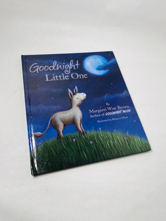 Goodnight Little One by Margaret Wise Brown illustrated by Rebecca Elliott Vintage children's book by author of Goodnight Moon
