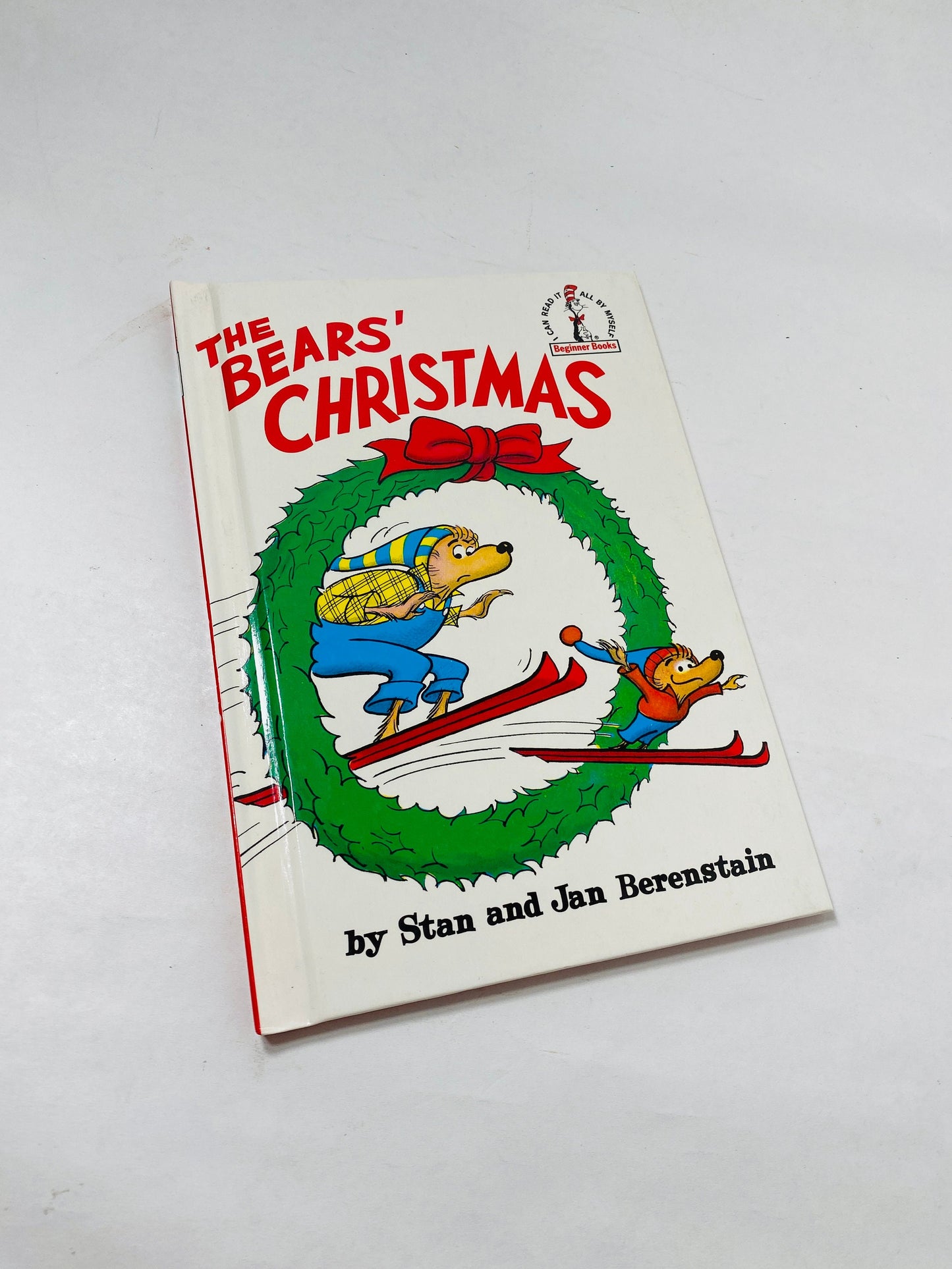 Berenstain Bears Christmas Book vintage Dr Seuss Beginner Book Children's early reader gift circa 1979