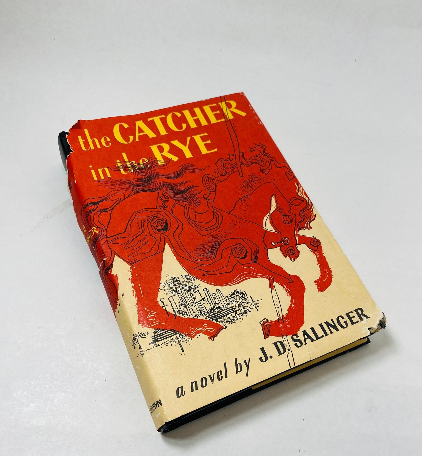 Catcher in the Rye vintage book by JD Salinger circa 1951