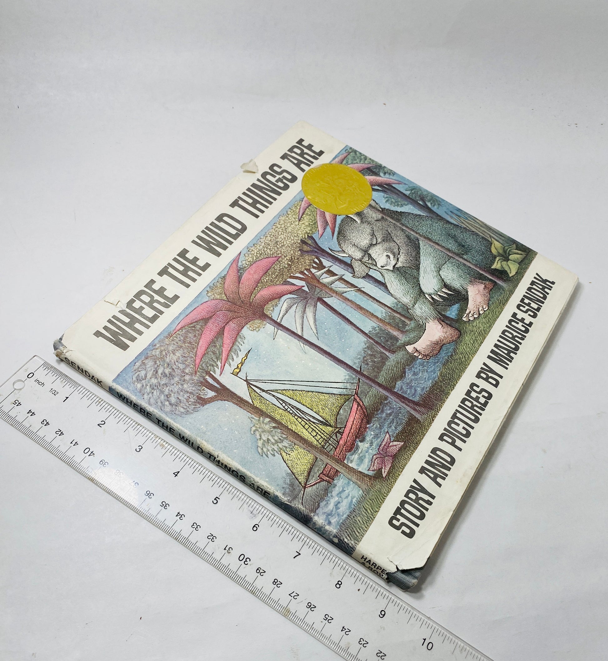 Where the Wild Things Are book vintage book Vintage Children's book. Maurice Sendak. Caldecott Medal