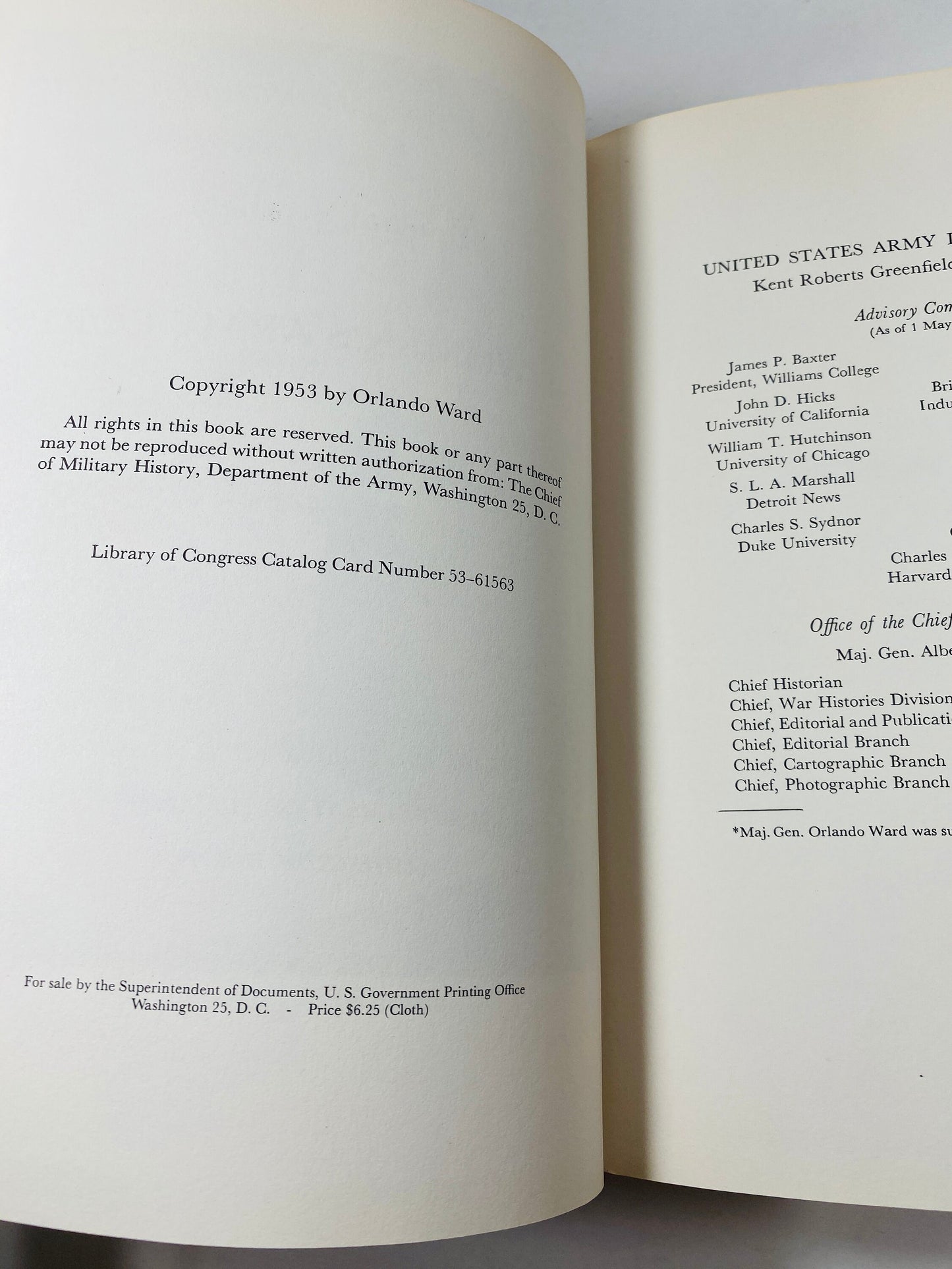 WAAC The Woman's Story of the War Women's Auxiliary Army Corps FIRST edition vintage book circa 1953 World War 2 WWII Orlando Ward Treadwell