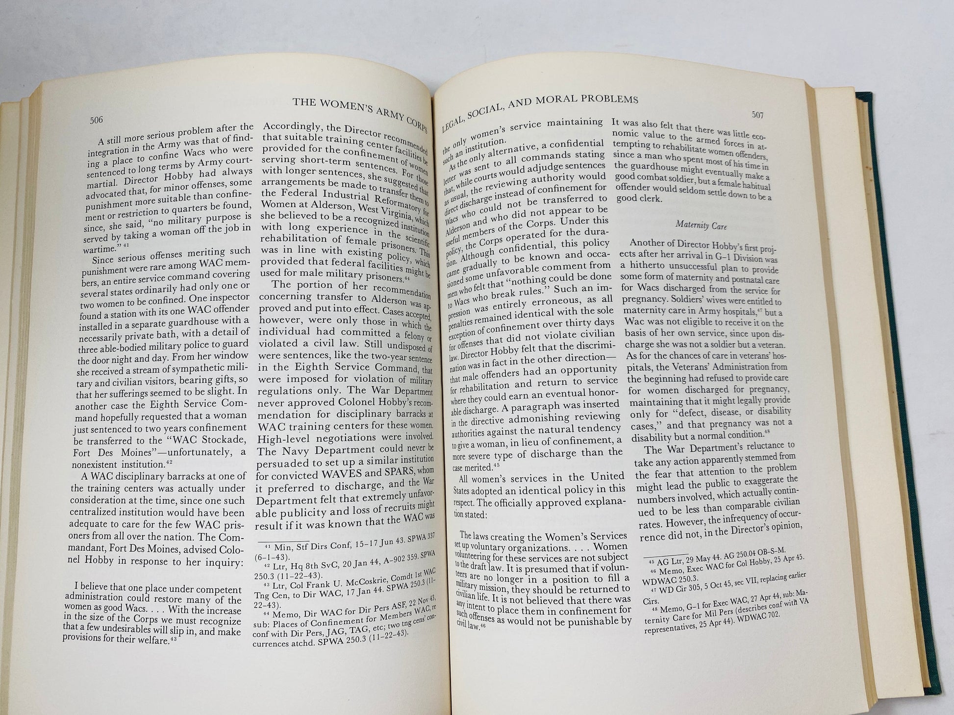 WAAC The Woman's Story of the War Women's Auxiliary Army Corps FIRST edition vintage book circa 1953 World War 2 WWII Orlando Ward Treadwell