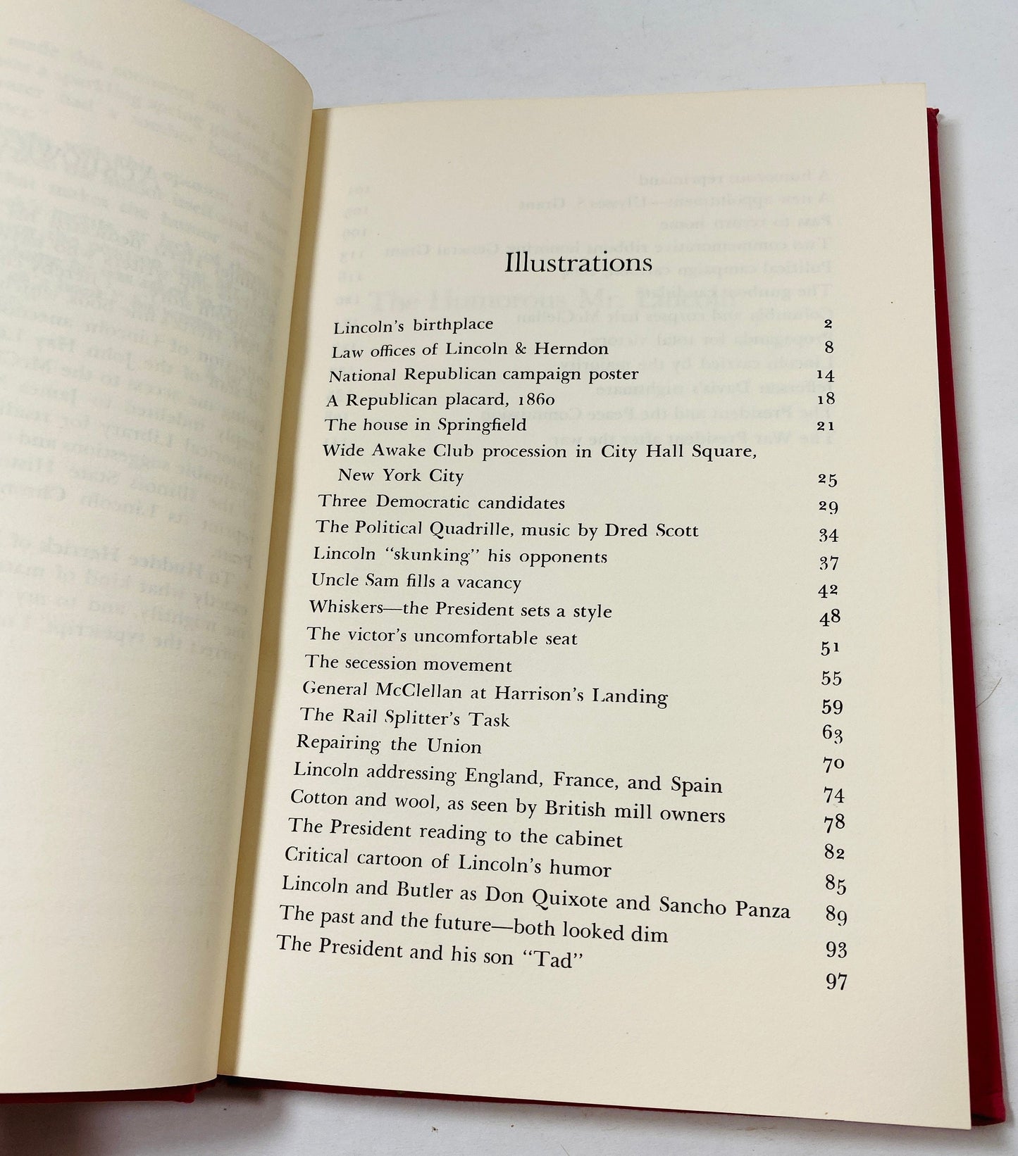 1965 Abraham Lincoln vintage book by Keith Johnson details the humorous side of the president with narrative examples and anecdotes jokes