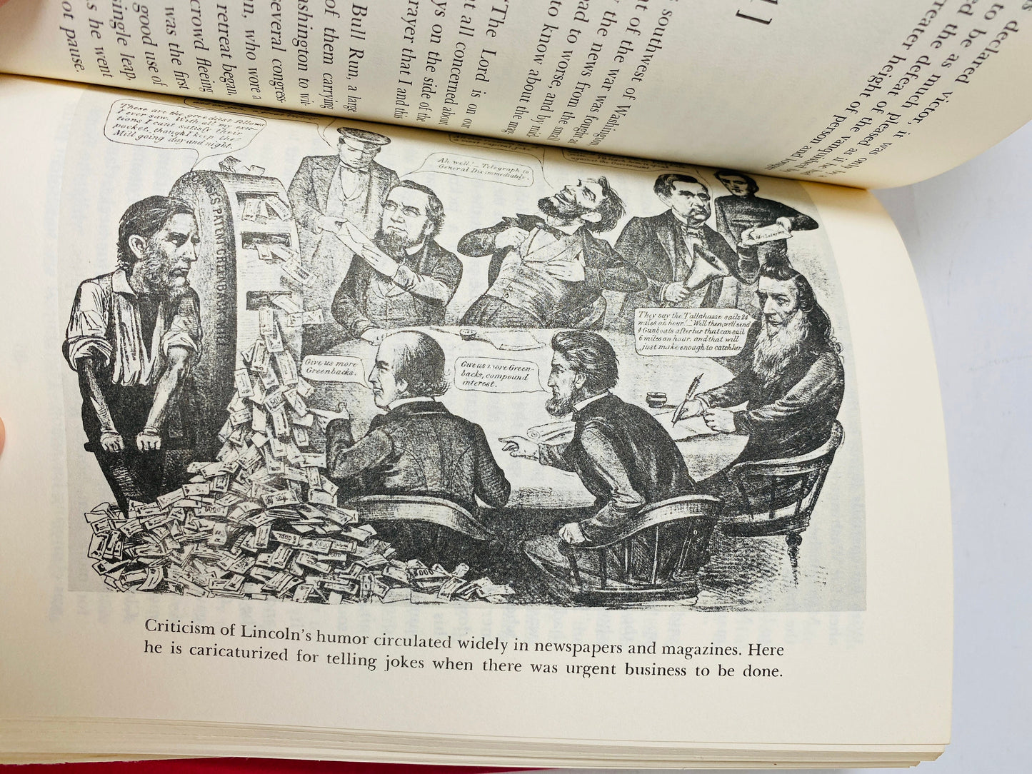 1965 Abraham Lincoln vintage book by Keith Johnson details the humorous side of the president with narrative examples and anecdotes jokes