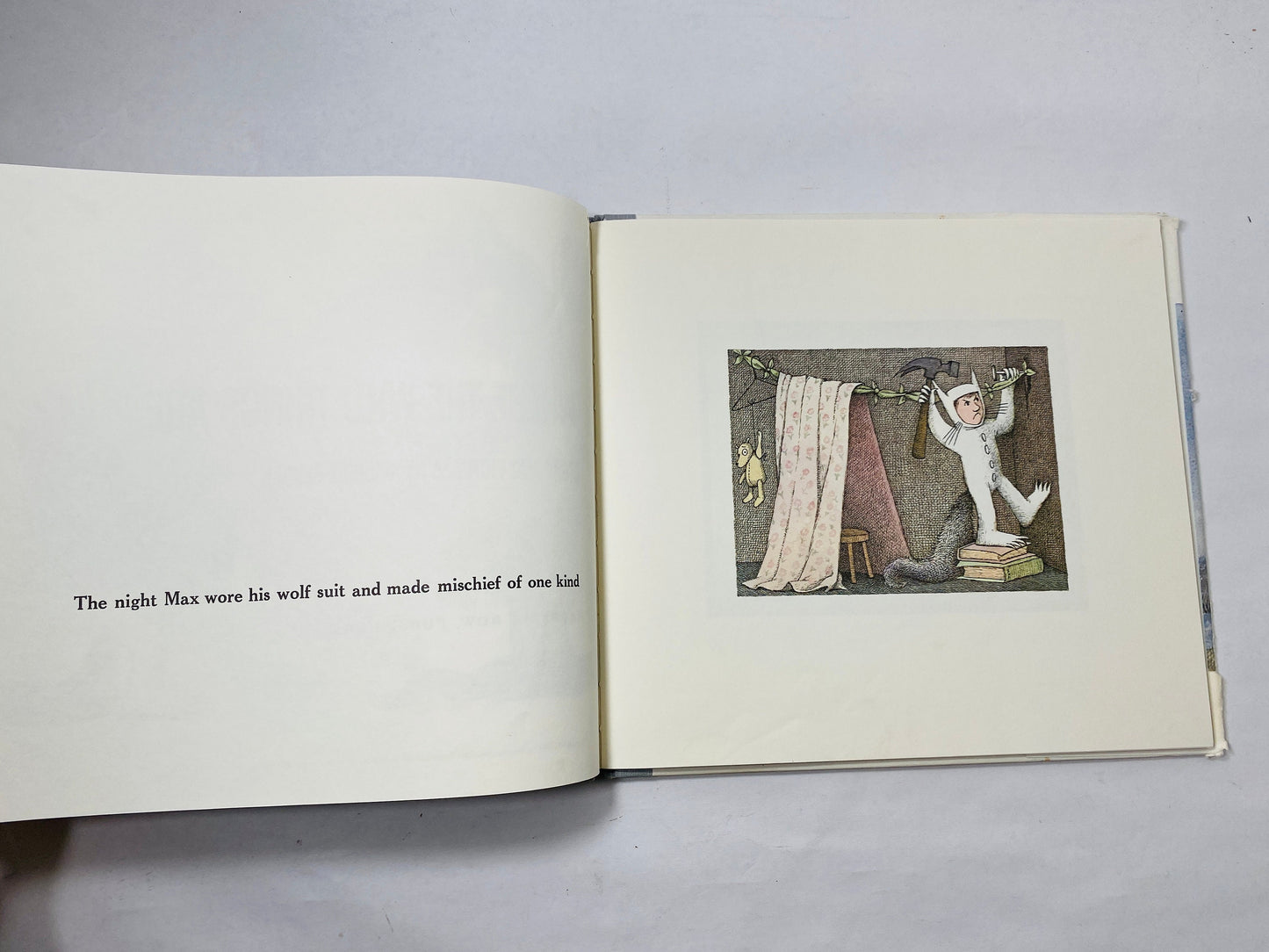 Where the Wild Things Are book vintage book Vintage Children's book. Maurice Sendak. Caldecott Medal