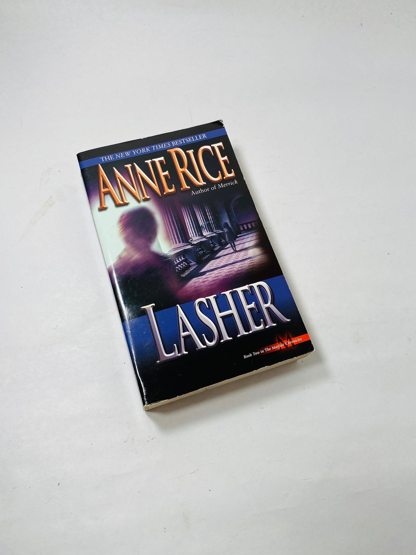 Lasher Taltos Pandors by Anne Rice Vintage paperback circa 1998 Vampire horror. Black book decor. Lestat Collectible gift