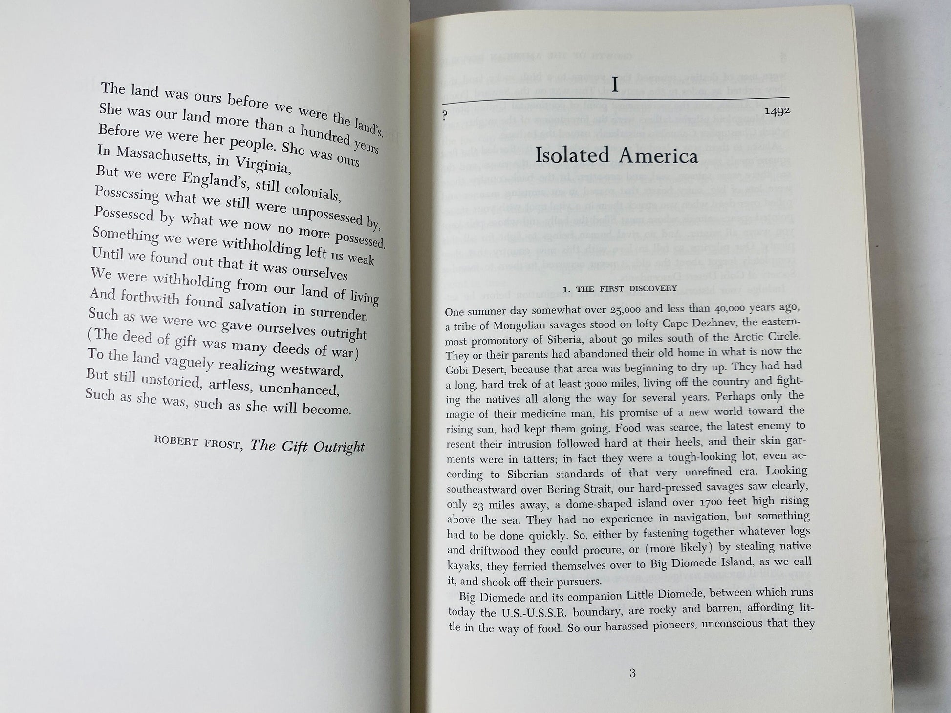 The Growth of the American Republic vintage book circa 1977 by Samuel Eliot Morison volume 1 Military history gift