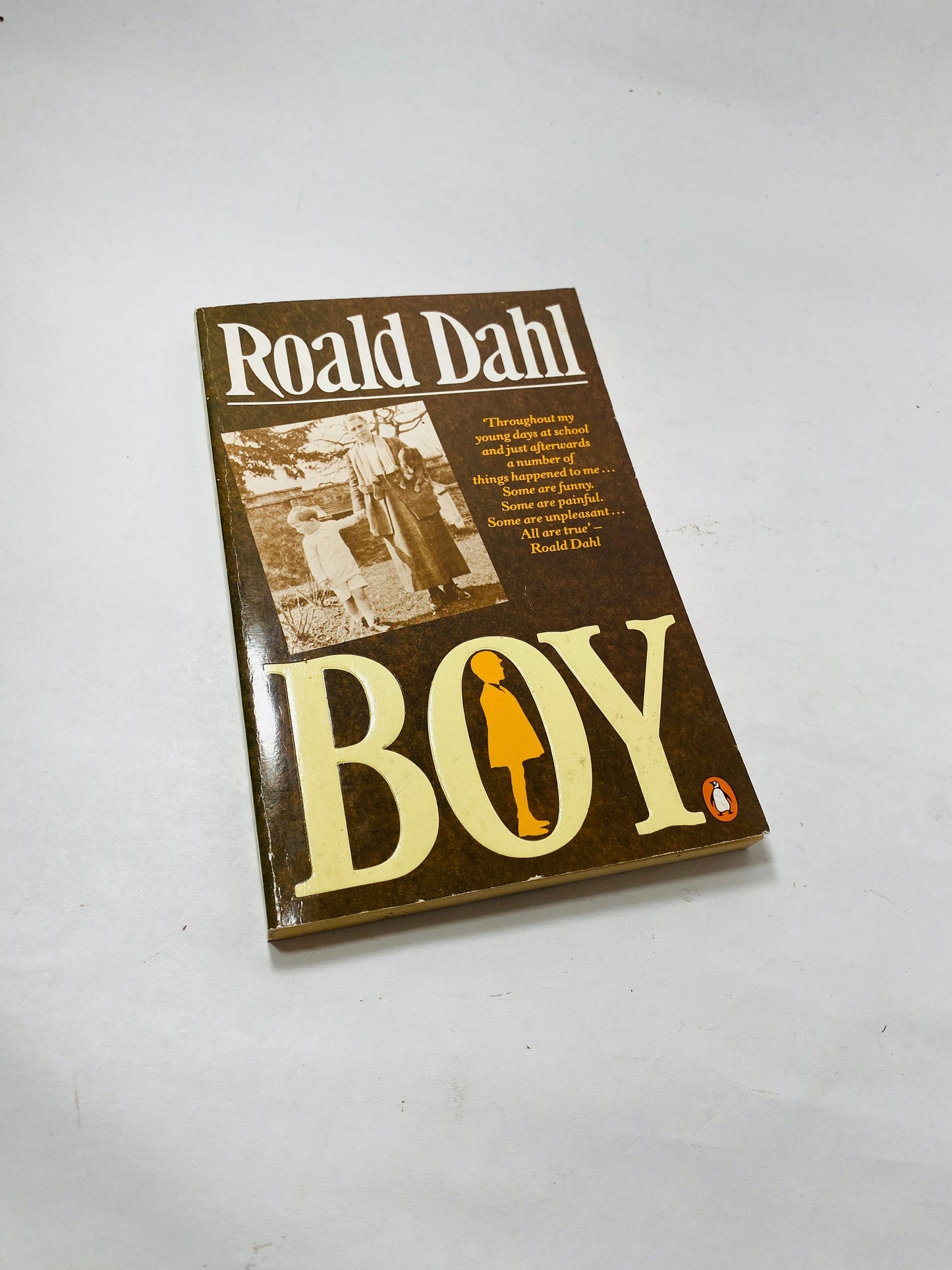Roald Dahl Vintage paperback book set James and the Giant Peach, Boy, Charlie and the Chocolate Factory circa 1985