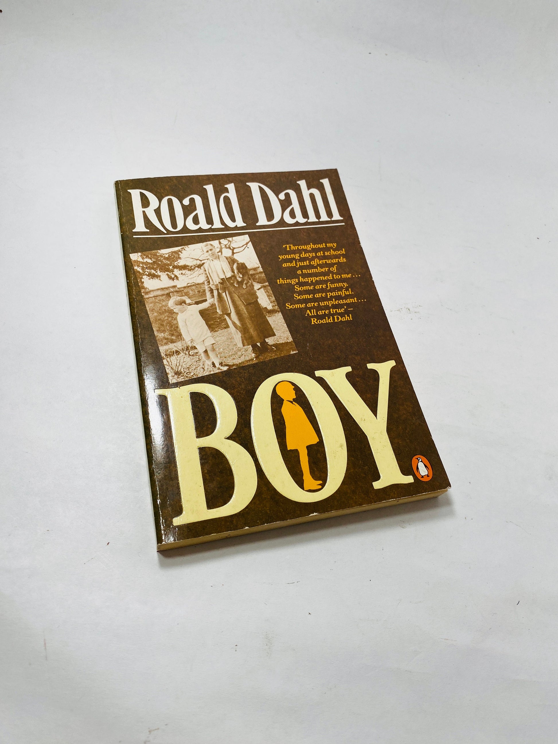 Roald Dahl Vintage paperback book set James and the Giant Peach, Boy, Charlie and the Chocolate Factory circa 1985