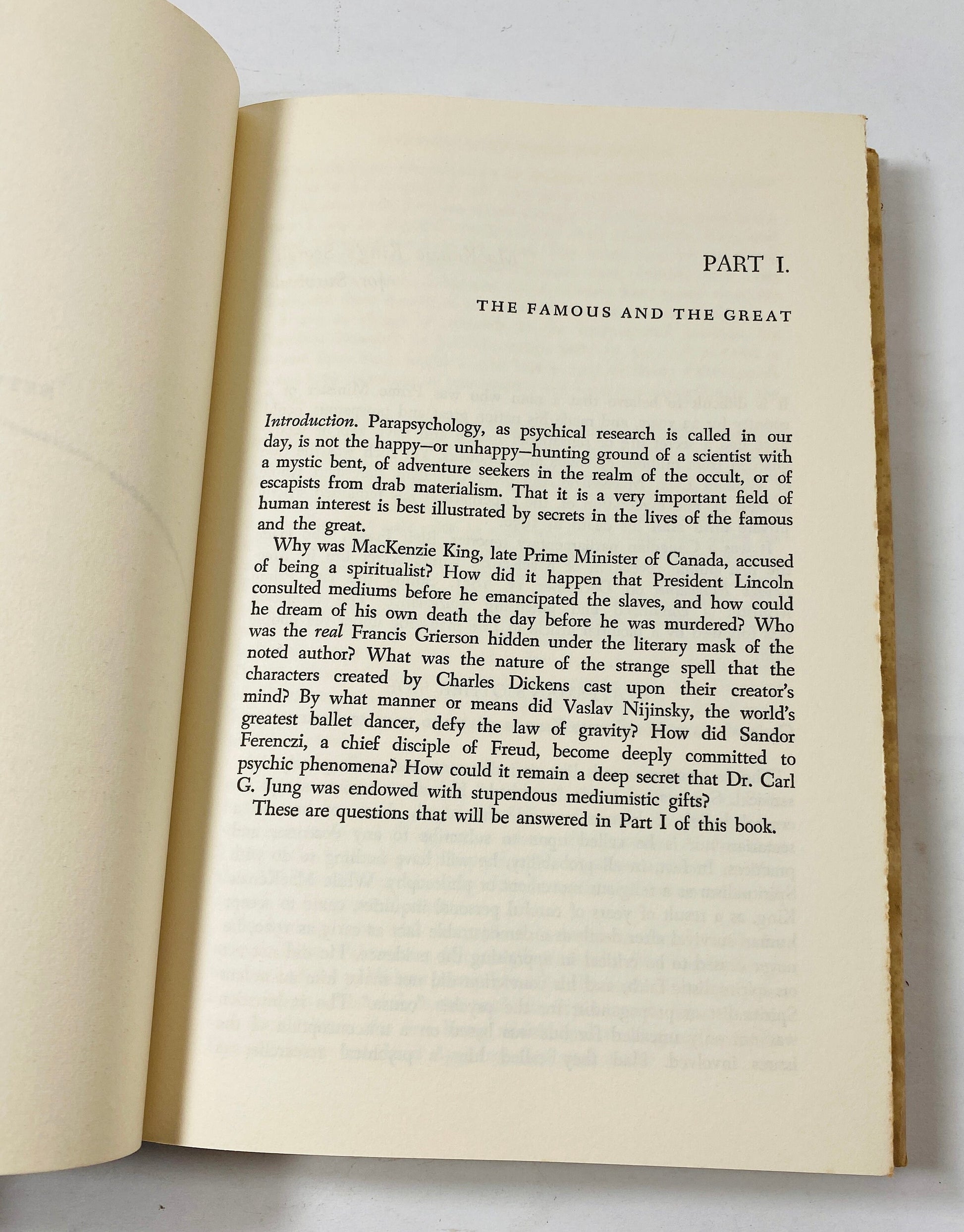 Between two Worlds vintage book by Fodor circa 1964 Occult speak communication with deceased spirit Supernatural Telepathy Ghosts