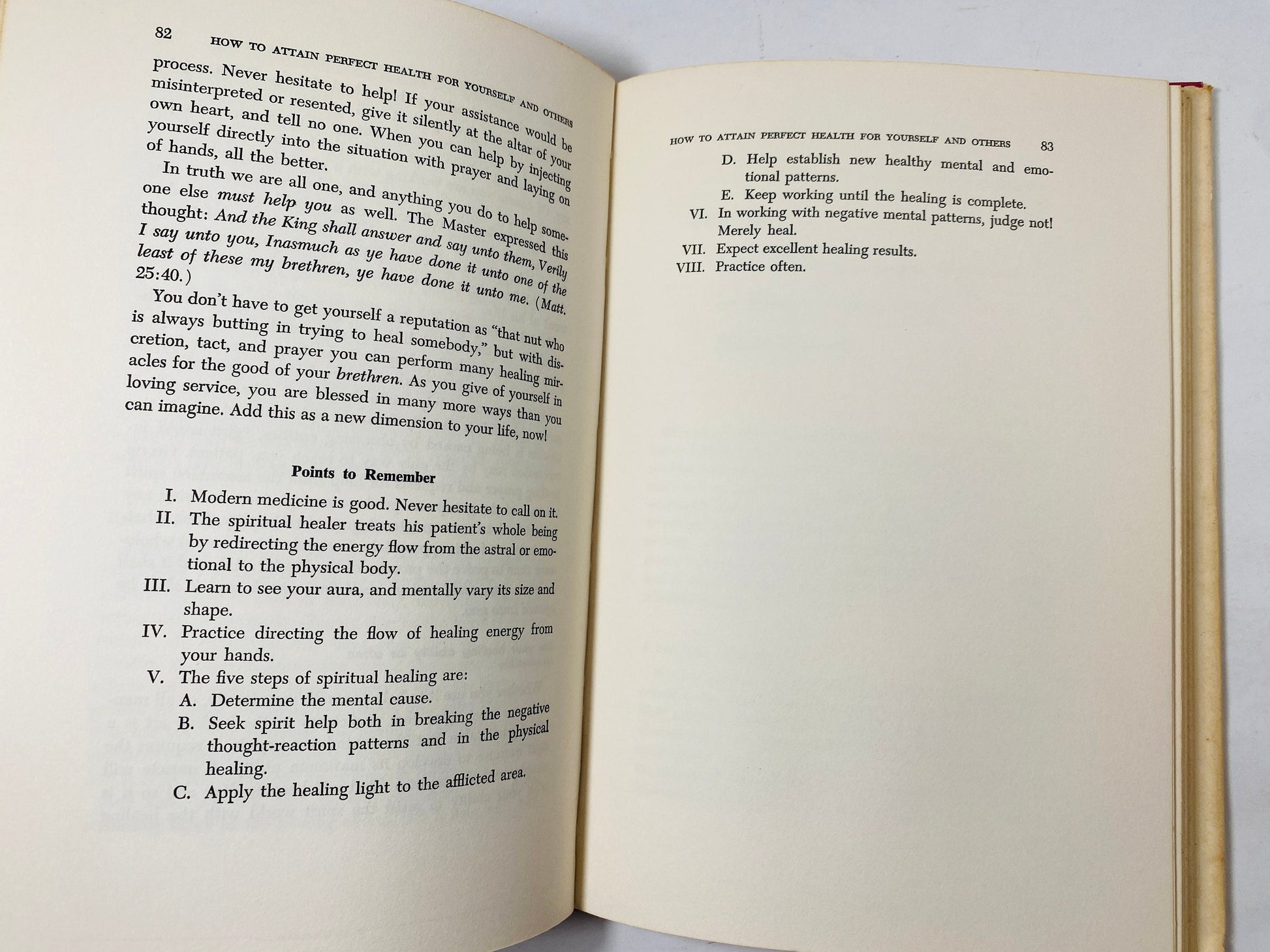 1966 Occult ESP Helping Yourself vintage book by Manning parapsychology spiritualism mediums psychics and the other side