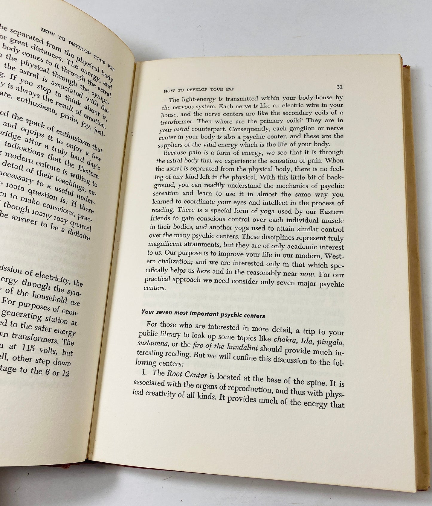 1966 Occult ESP Helping Yourself vintage book by Manning parapsychology spiritualism mediums psychics and the other side