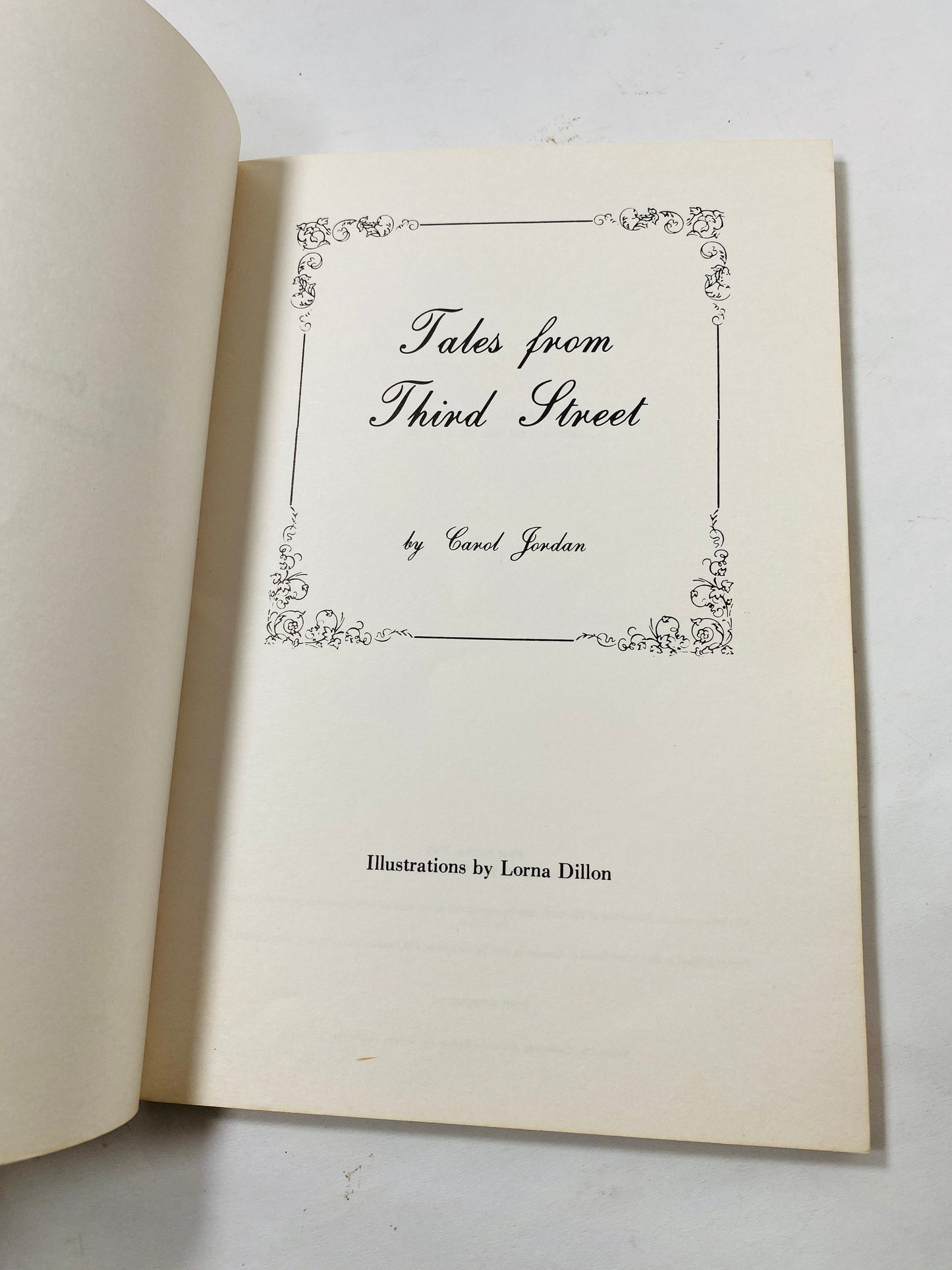 Frederick Maryland Tales from Third Street by Carol Jordan FIRST PRINTING vintage paperback book circa 1980