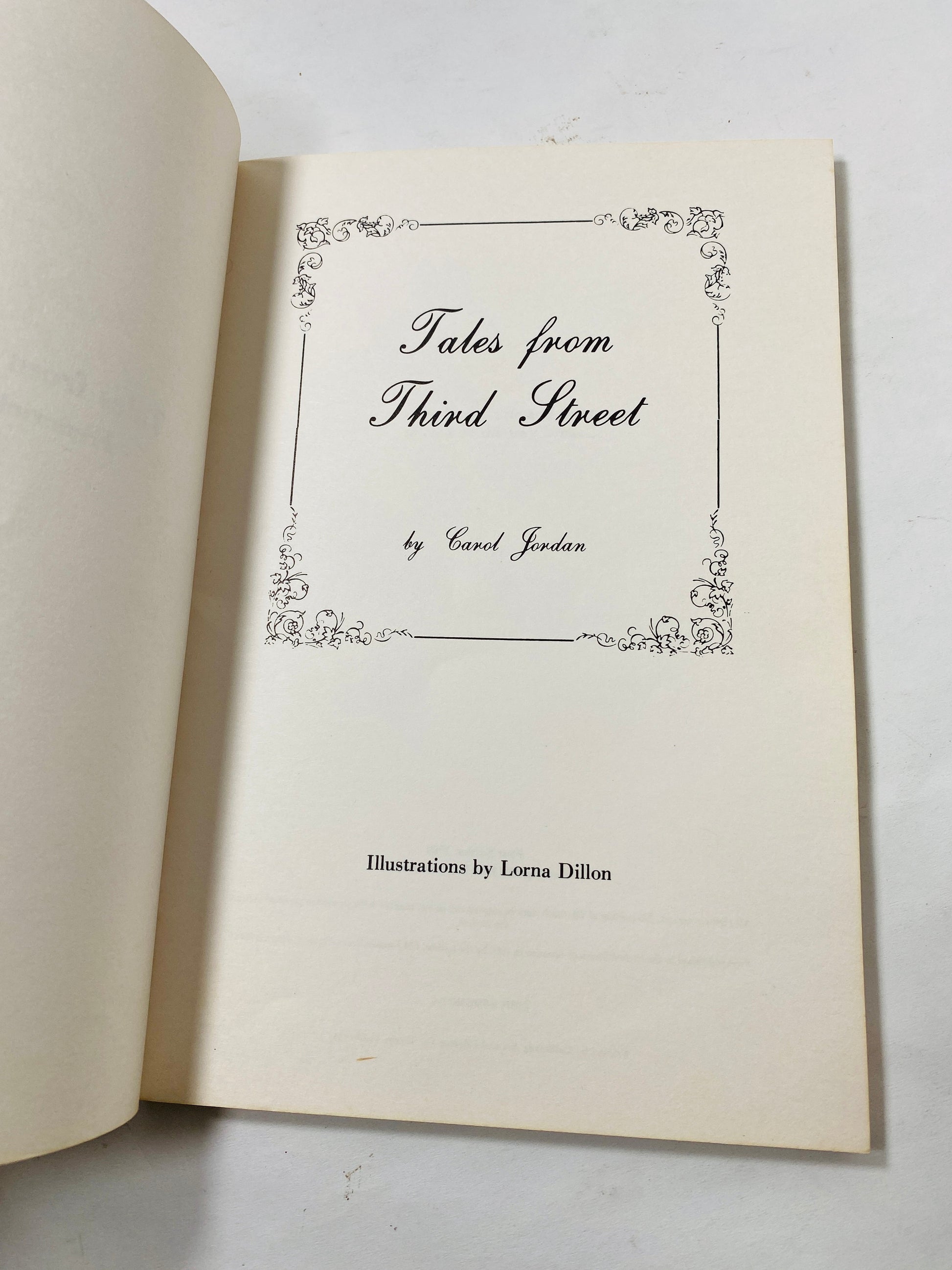 Frederick Maryland Tales from Third Street by Carol Jordan FIRST PRINTING vintage paperback book circa 1980