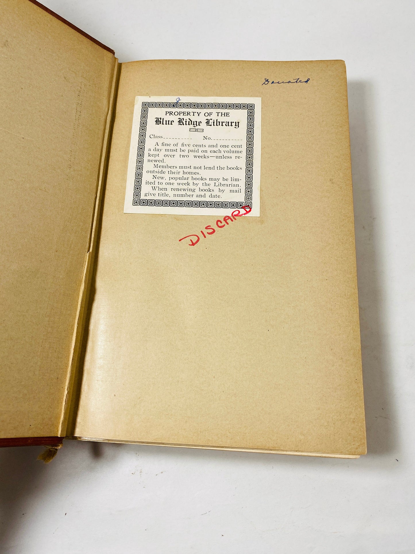 Tragedy of Pudd'nhead FIRST EDITION book by Mark Twain circa 1894 Extraordinary Twins brown embossed gold cover Former Library Book