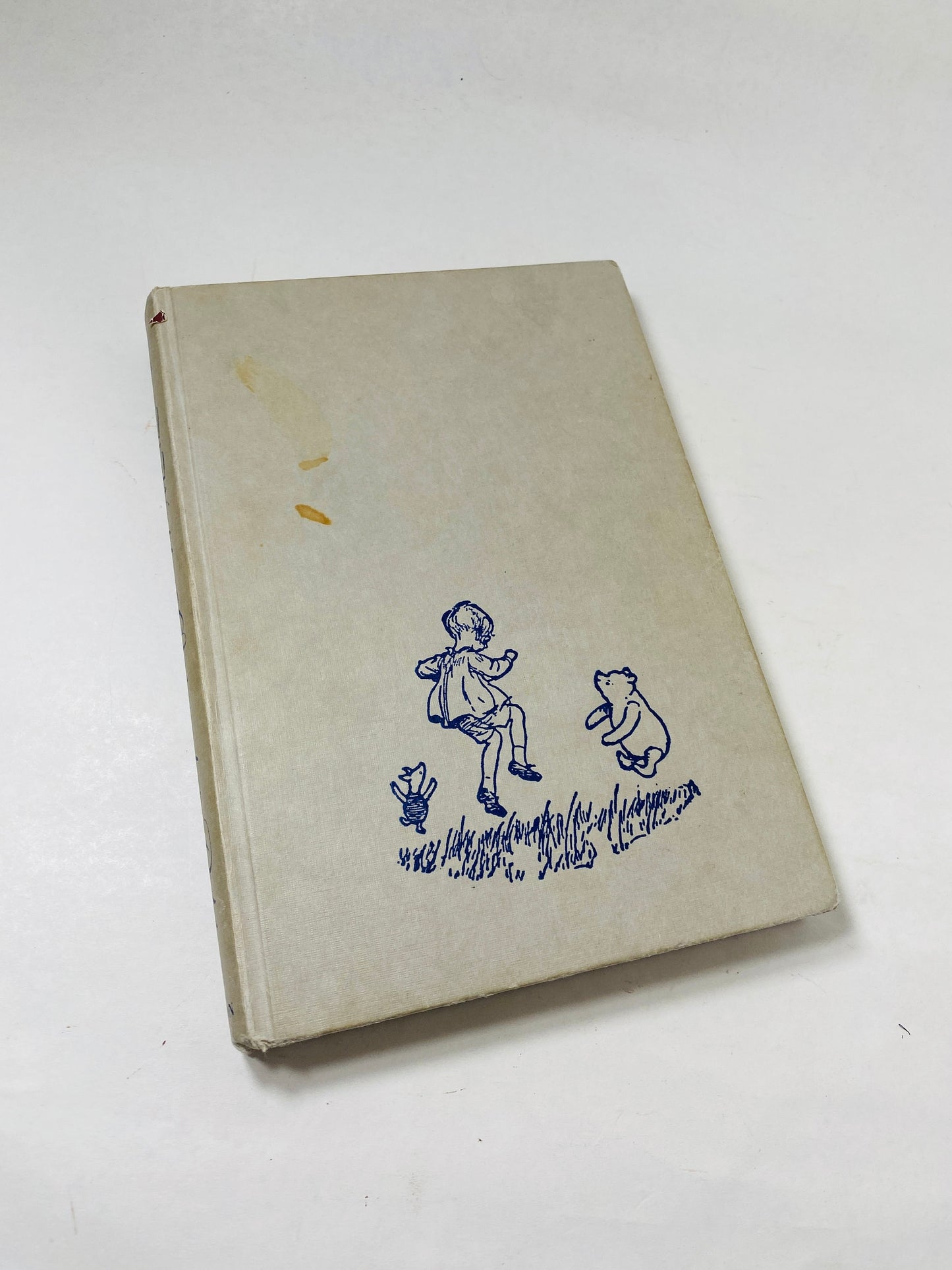 World of Christopher Robin vintage book by AA Milne circa 1958 Children's Gift Winnie the Pooh, Roo and Piglett. Nursery Book Decor