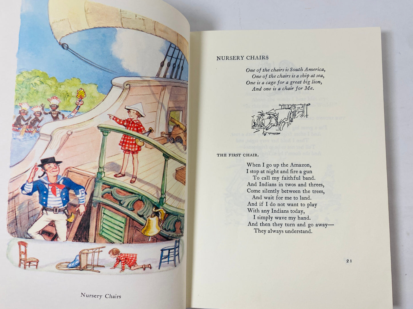 World of Christopher Robin vintage book by AA Milne circa 1958 Children's Gift Winnie the Pooh, Roo and Piglett. Nursery Book Decor