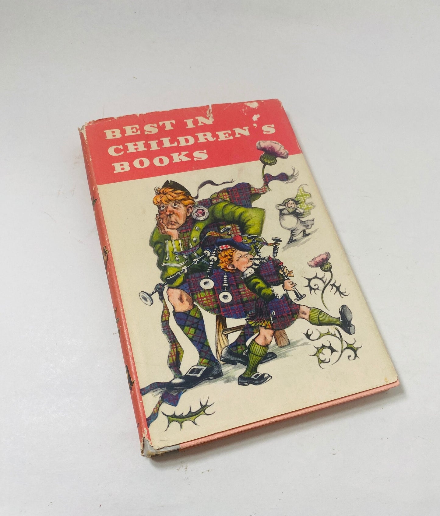 Best in Children's Books vintage volume 23 circa 1959 Pink nursery decor gift