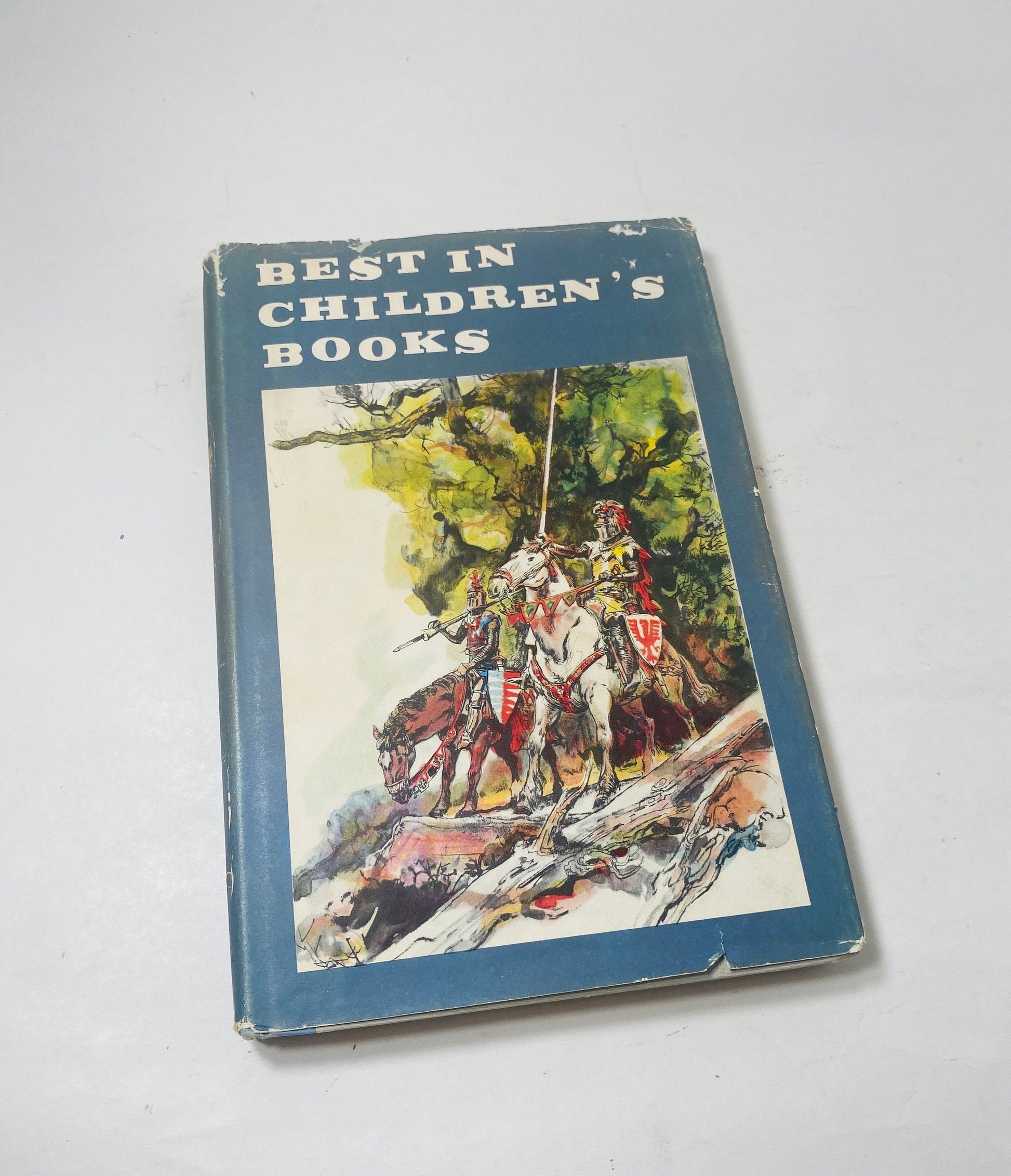 Best in Children's Books vintage volume 22 circa 1959 Sir Lancelot Knight of the Round Table Gingham Dog and the Calico Cat