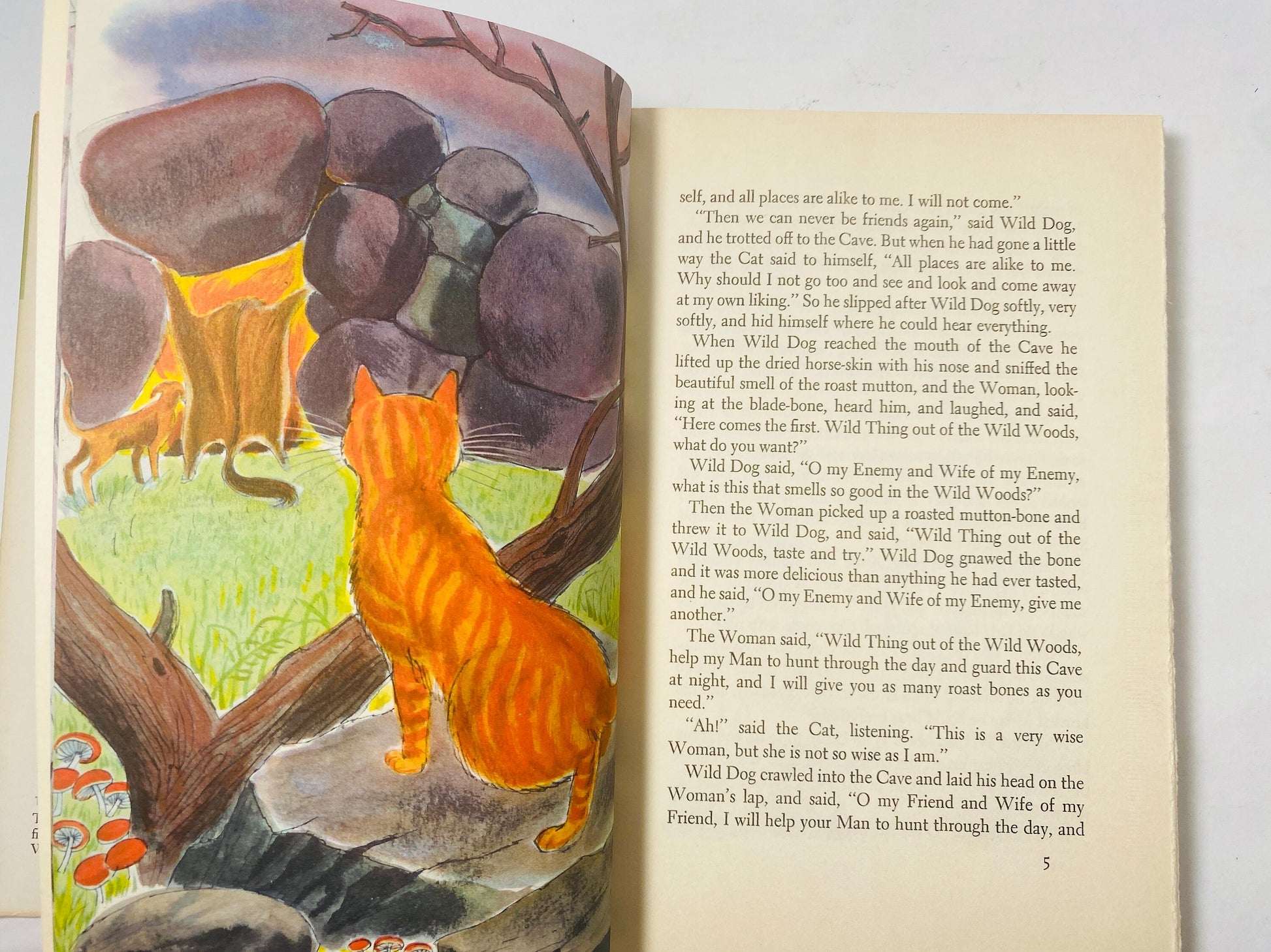 Best in Children's Books vintage volume 24 circa 1959 Boston Bells, The Cat That Walked by Himself, word of Damocles