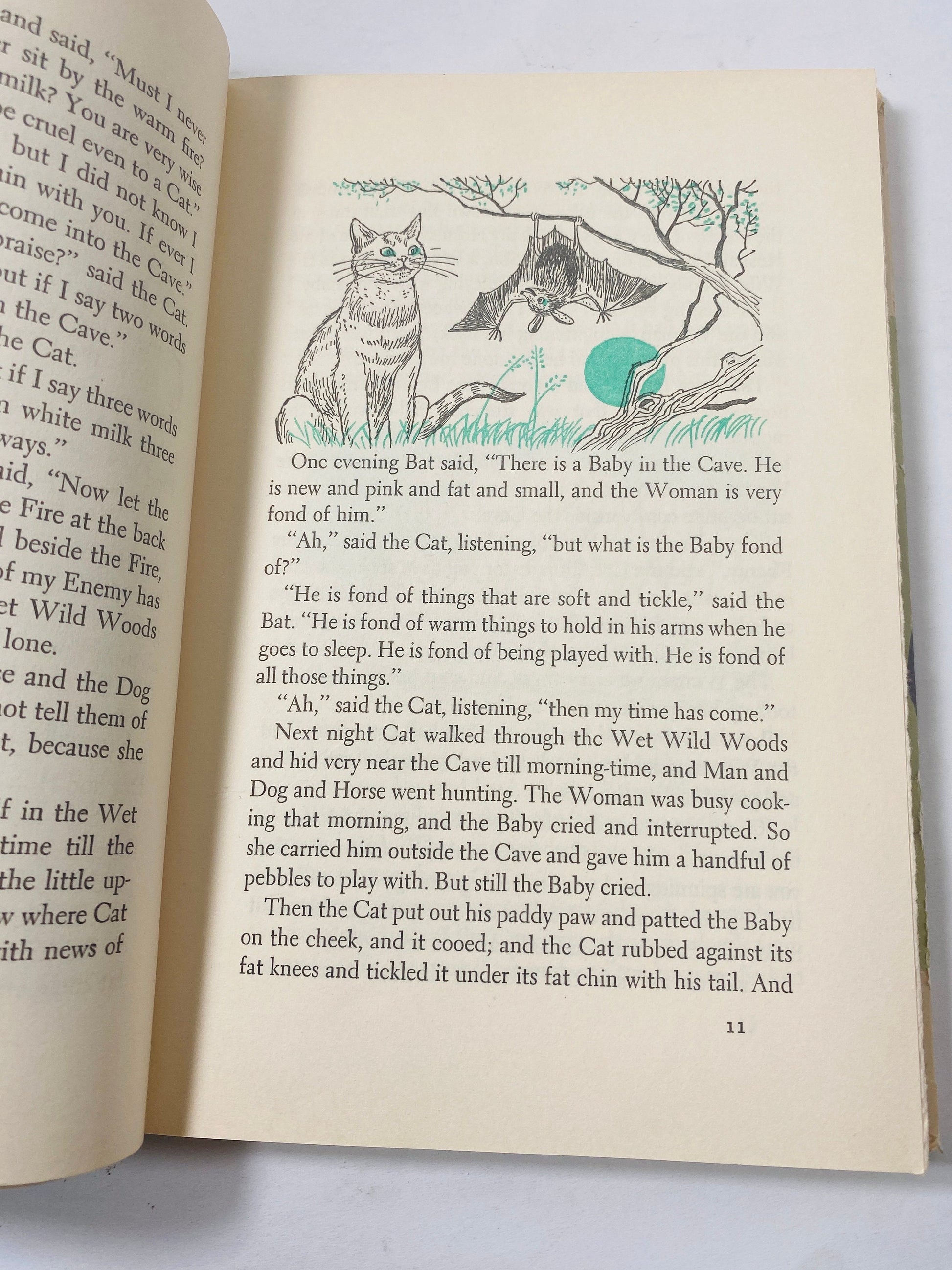 Best in Children's Books vintage volume 24 circa 1959 Boston Bells, The Cat That Walked by Himself, word of Damocles