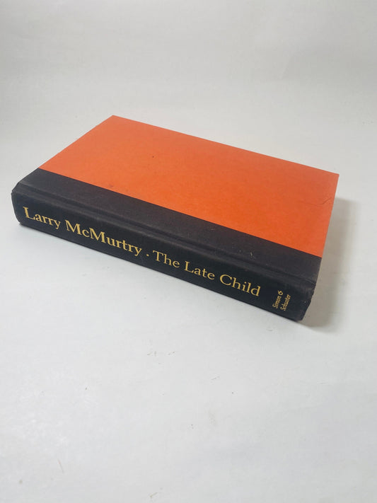 Late Child by Larry McMurtry Vintage FIRST EDITION dark comedy book circa 1995 author of The Last Picture Show