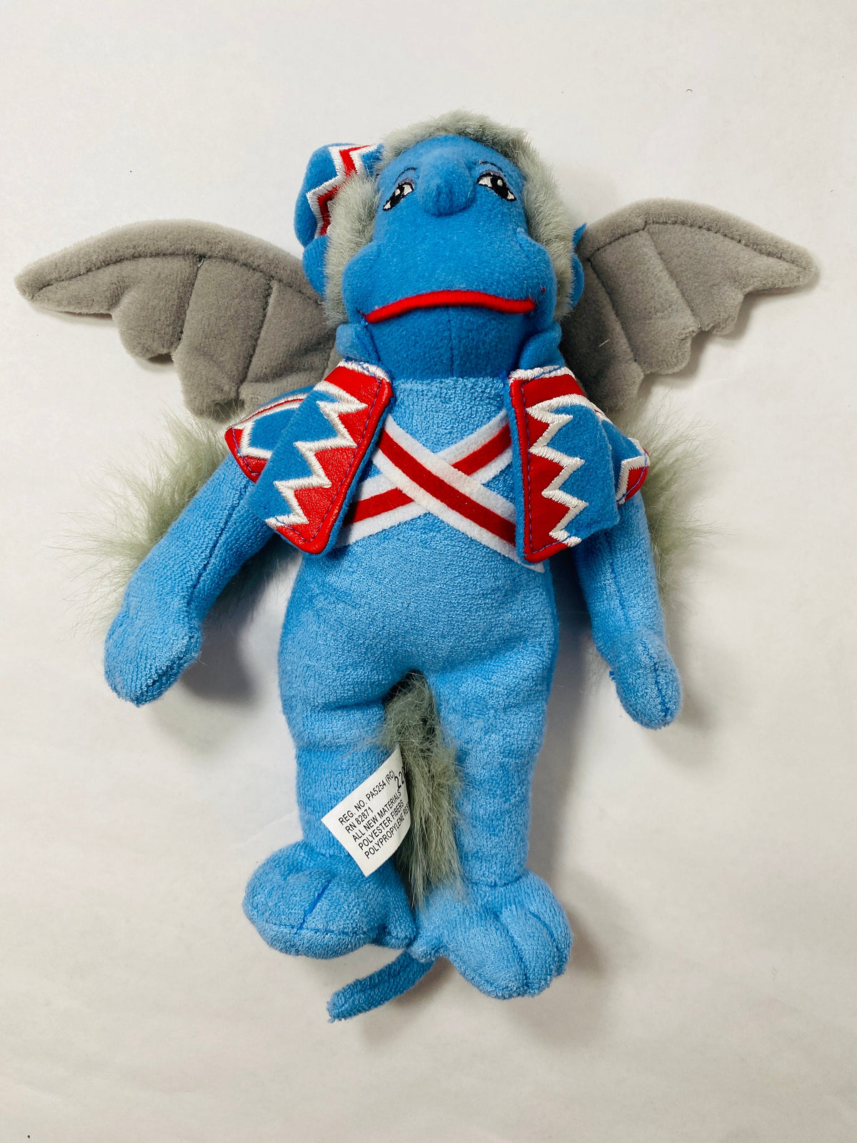 Wizard of Oz Vintage 1998 Warner Bros Wizard of Oz Plush Flying Winged Monkey Doll Bean Bag witch scare crow tin man lion little man Wicked