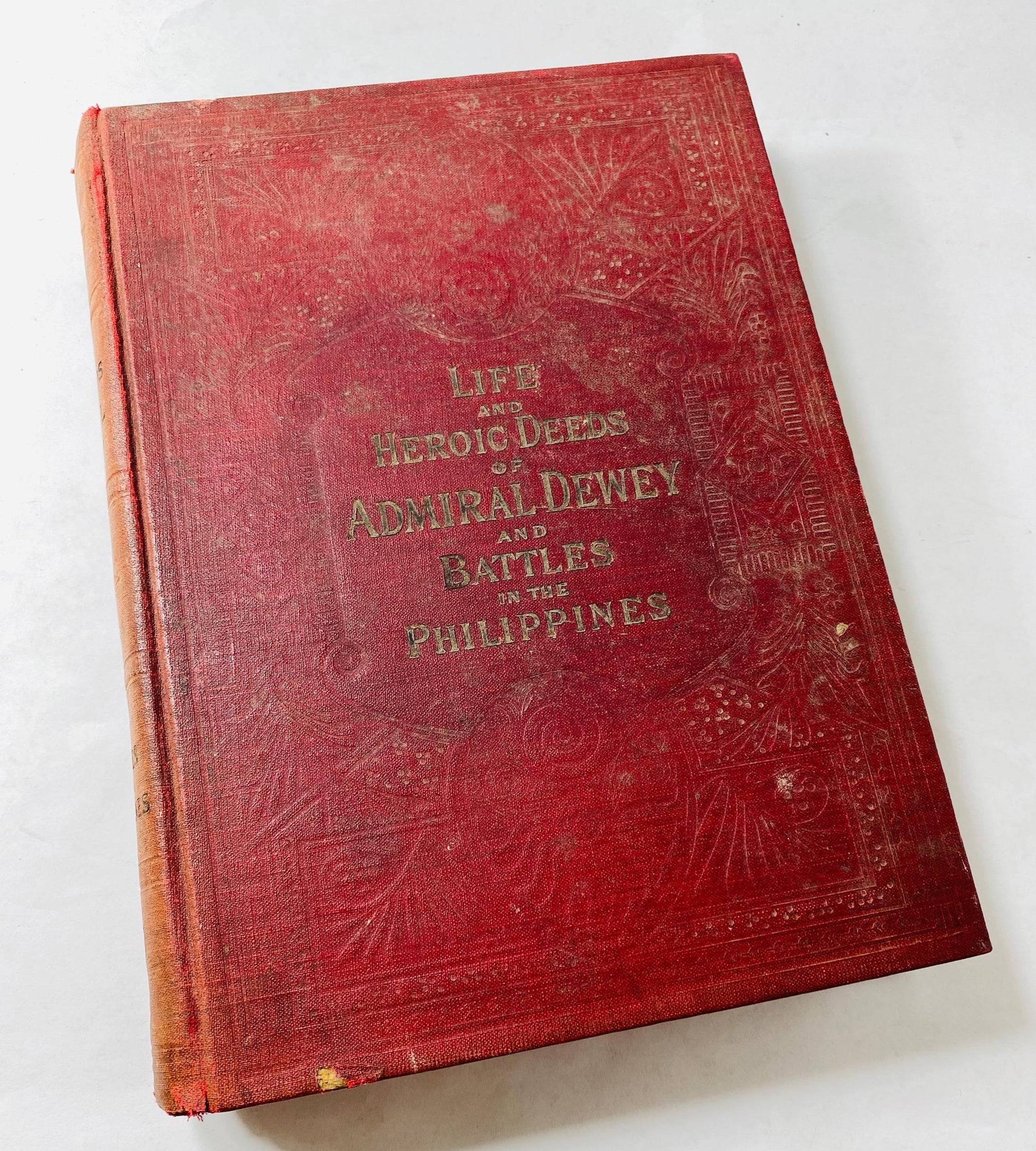 Louis Stanley Young; Henry Davenport Northrop
Rare Young Life & Heroic Deeds of Admiral Dewey Philippines Spanish American War Book - World Bible House [Hardcover] Louis Stanley Young; Henry Davenport Northrop