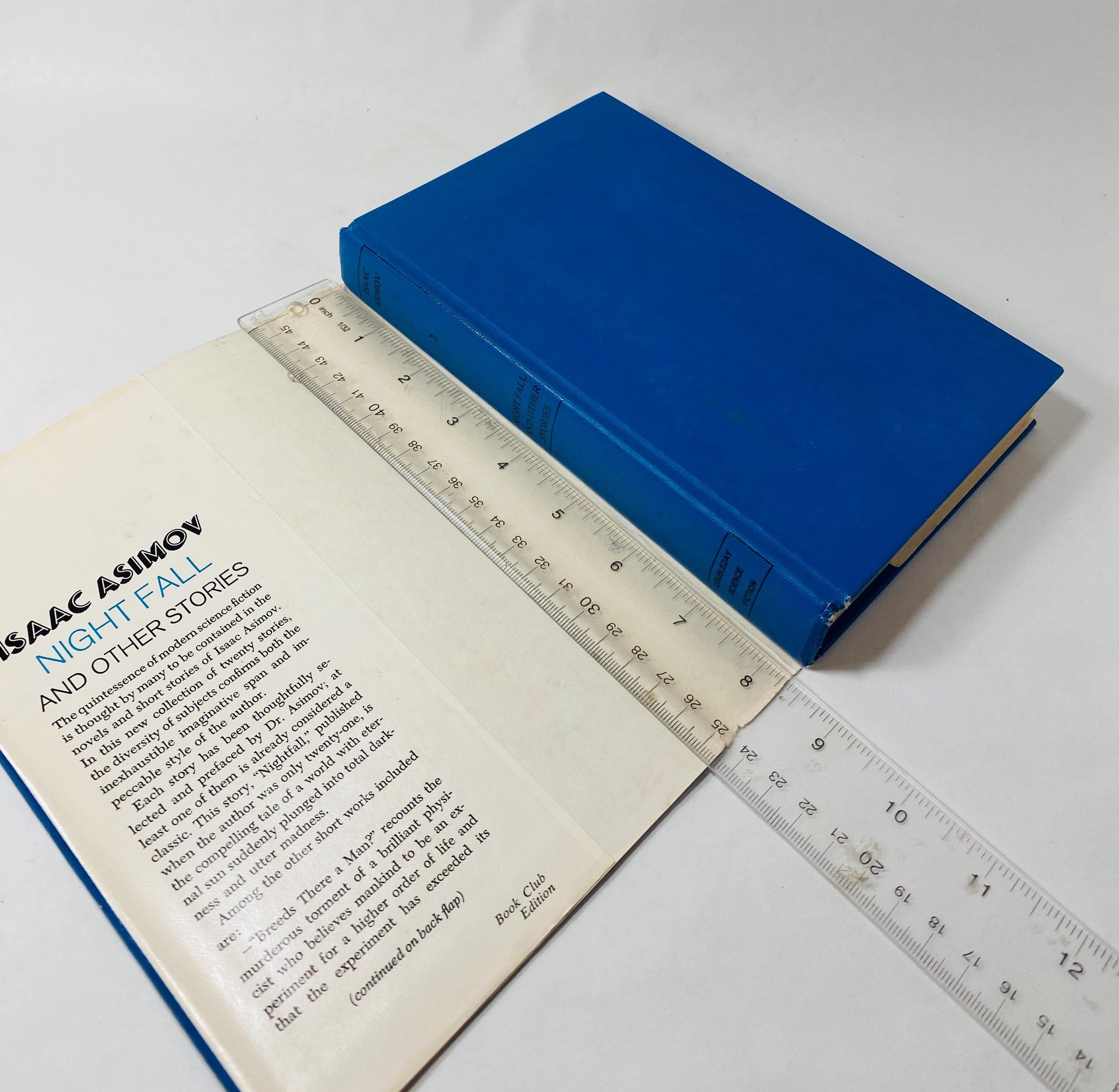 Nightfall vintage book by Isaac Asimov circa 1969 science fiction the single most famous US sf story of all time