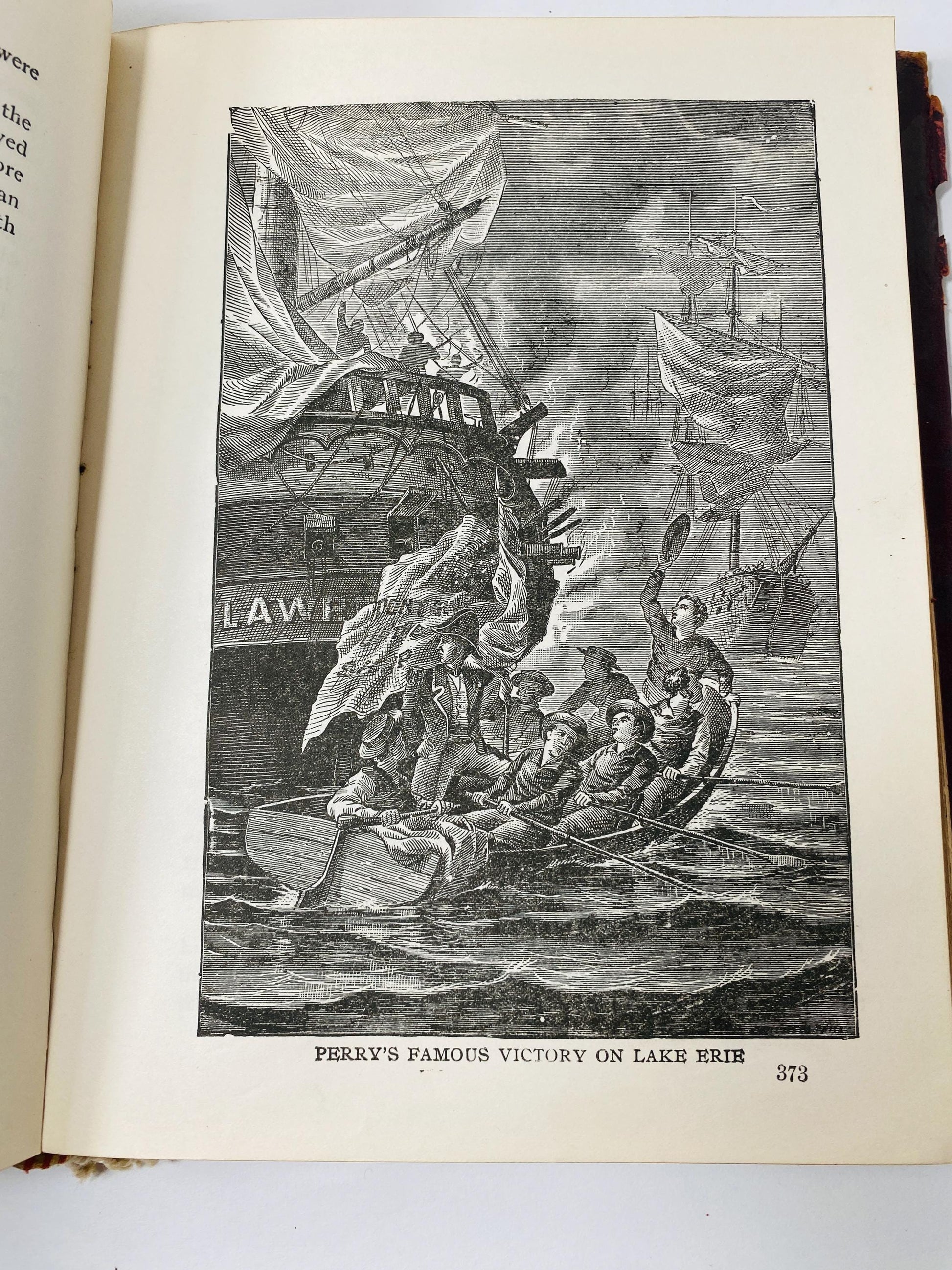 1898 Battleship Spain and the War with Spain Vintage book by Hon. James Rankin with J Hampton Moore Young Military Army Navy history antique