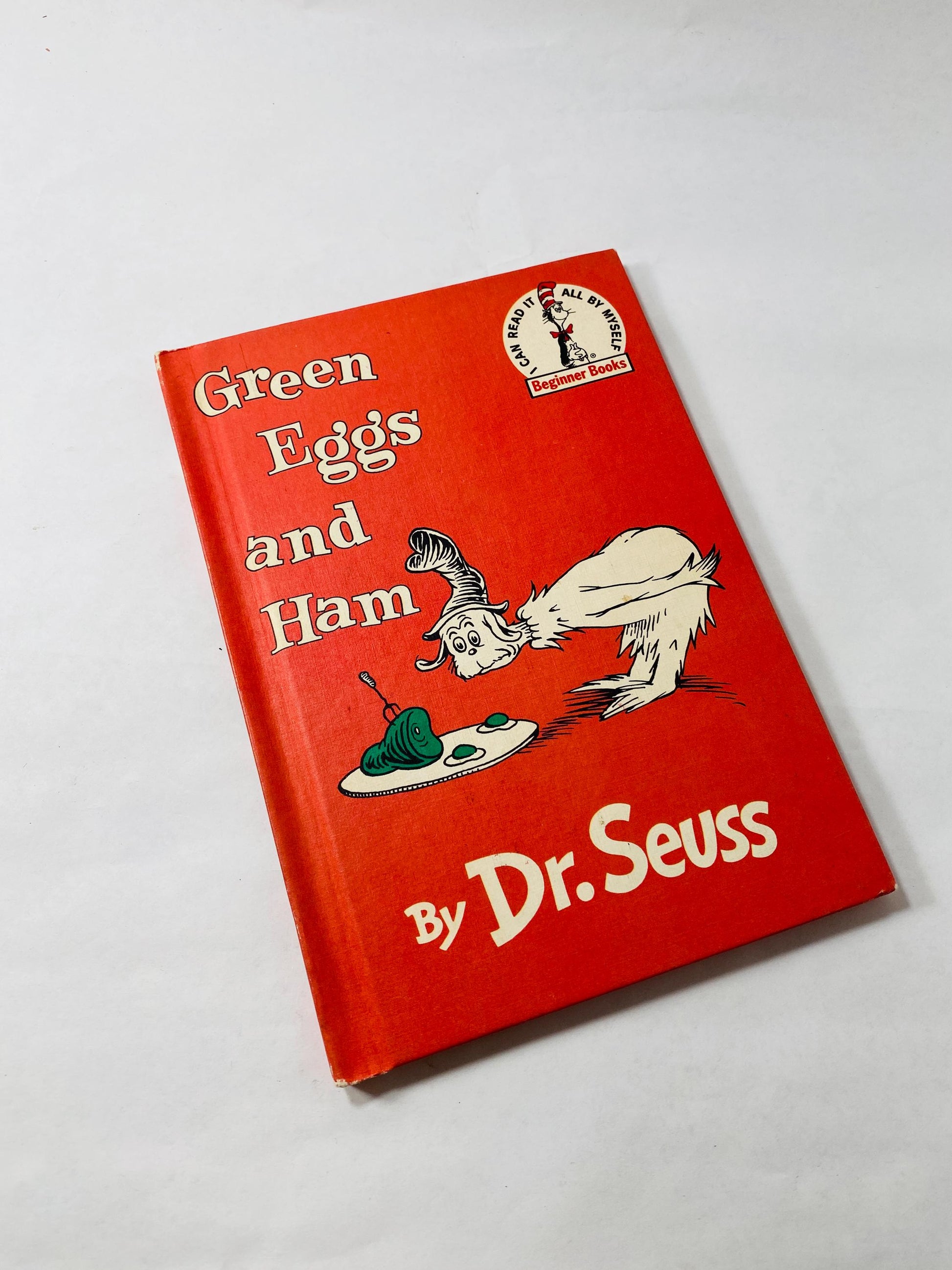 1960 Green Eggs and Ham by Dr Seuss vintage Book Club edition without dust jacket collectible children's book rare. EARLY PRINTING