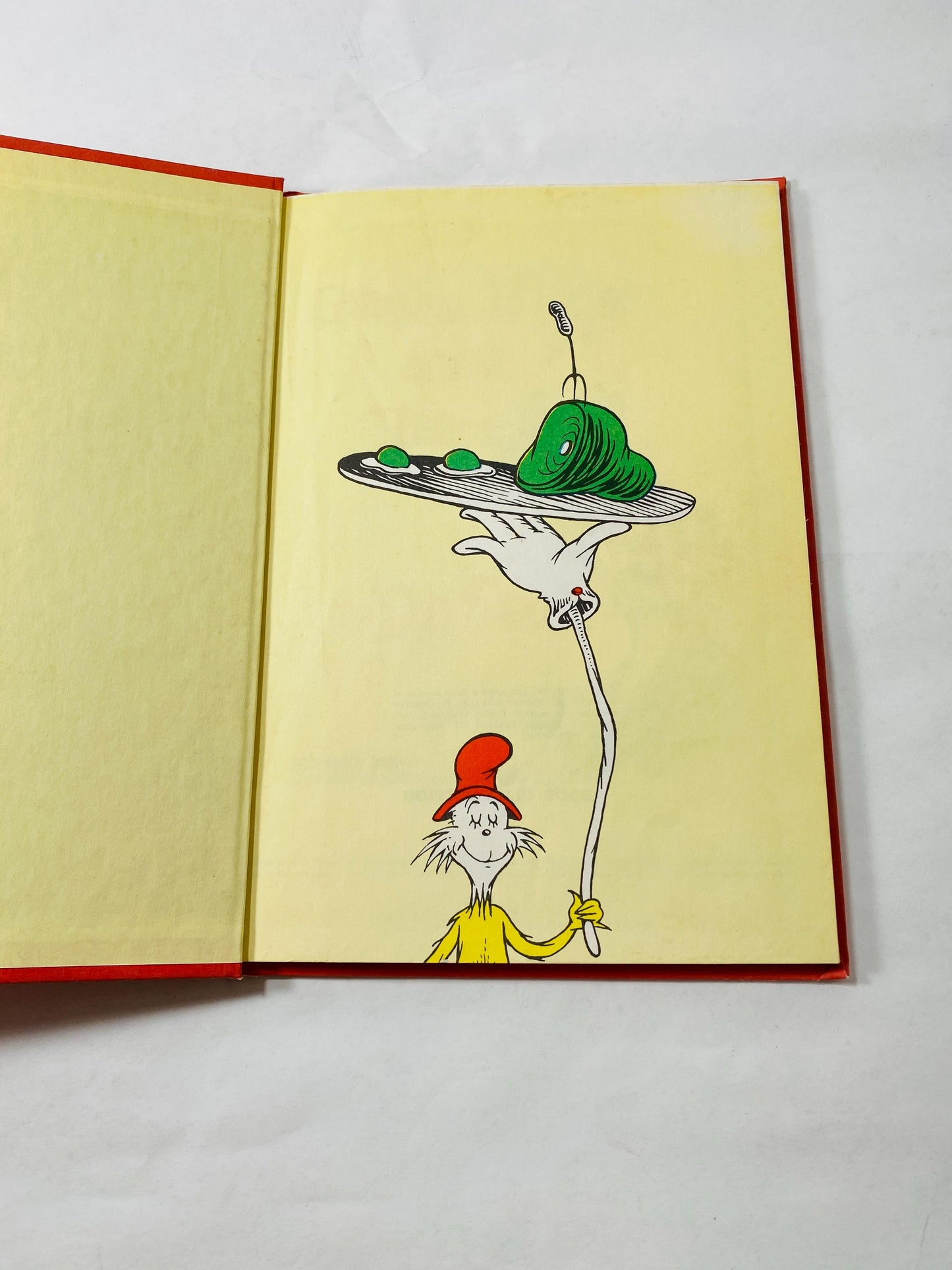 1960 Green Eggs and Ham by Dr Seuss vintage Book Club edition without dust jacket collectible children's book rare. EARLY PRINTING