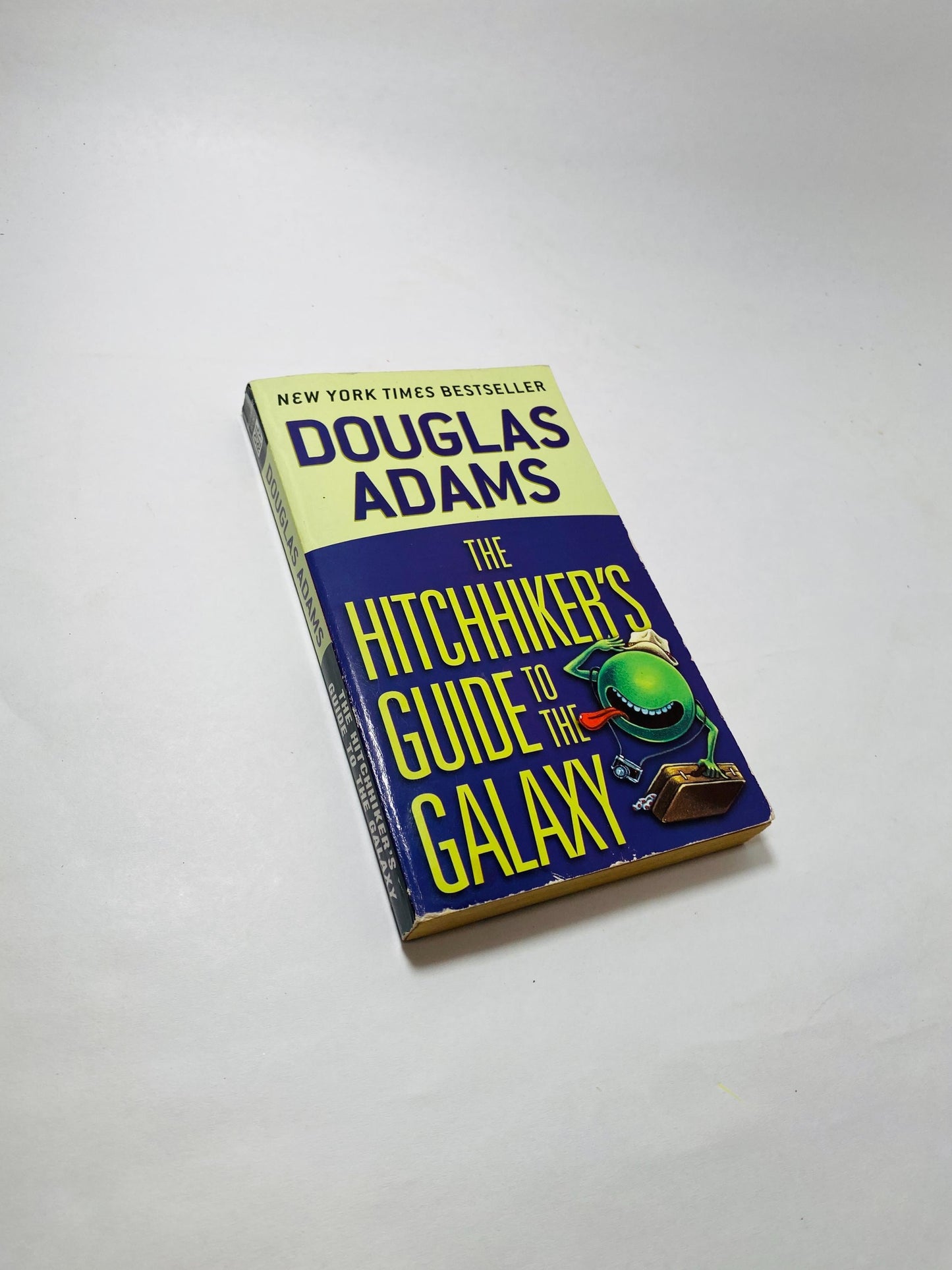 Hitchhiker's Guide to the Galaxy Vintage Douglas Adams paperback book Christmas stocking stuffer gift