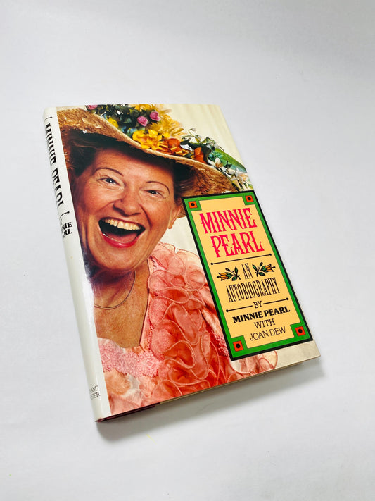 Minnie Pearl vintage autobiography book circa 1974 Grand Ole Opry comedian